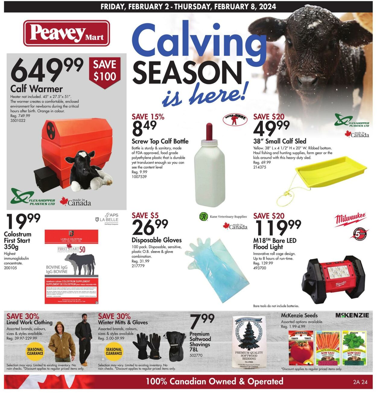 Peavey Mart Flyer from 02/02/2024