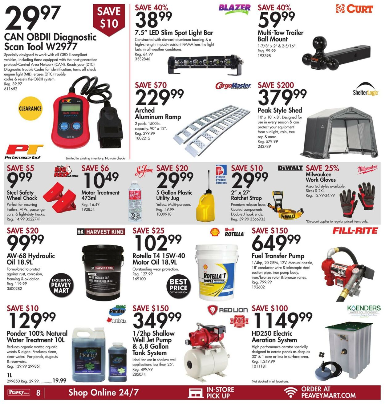 Peavey Mart Flyer from 06/14/2024