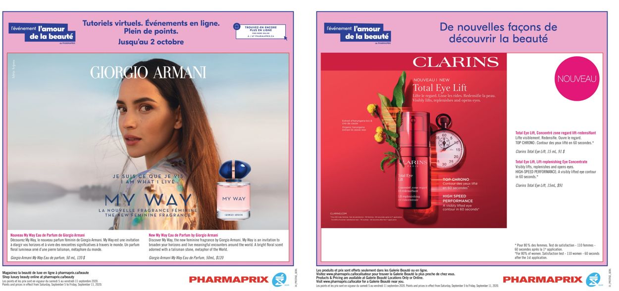 Pharmaprix Flyer from 09/05/2020