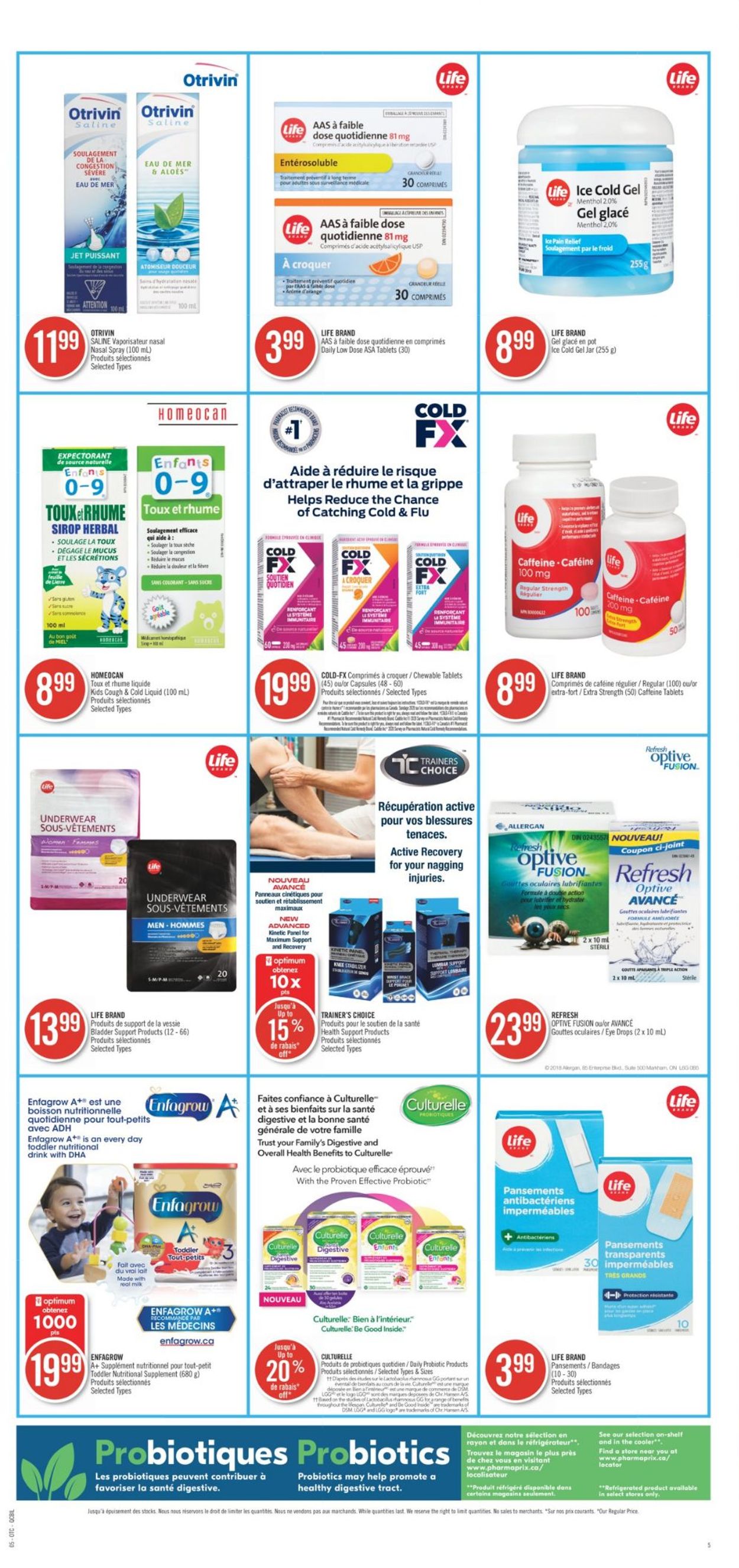 Pharmaprix Flyer from 09/12/2020