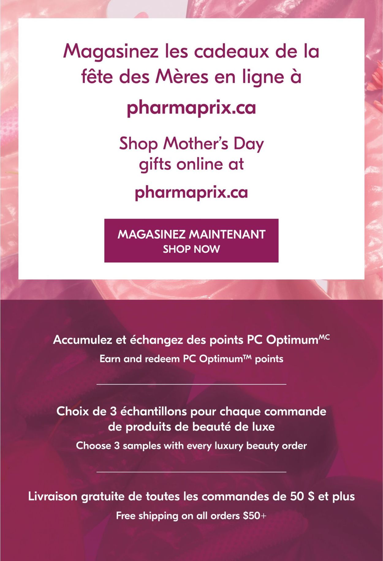 Pharmaprix Flyer from 04/24/2021