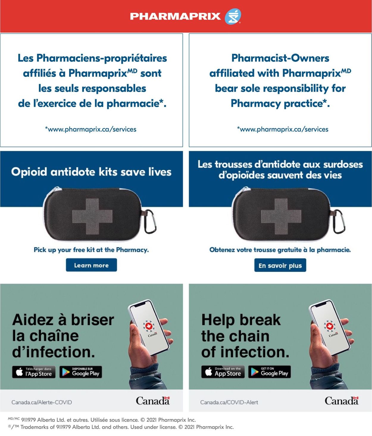 Pharmaprix Flyer from 08/07/2021