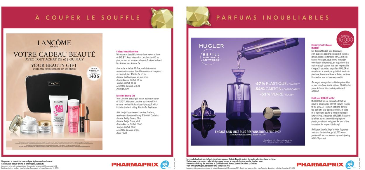 Pharmaprix Flyer from 11/06/2021