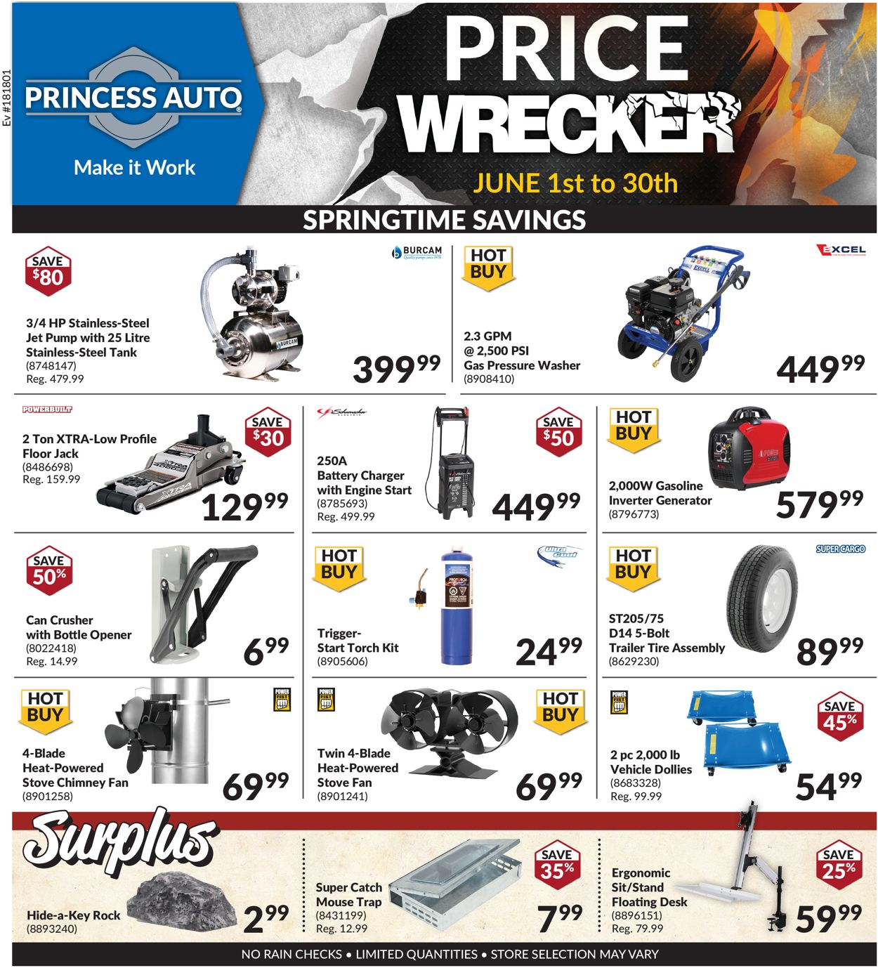 Princess Auto Flyer from 06/01/2020