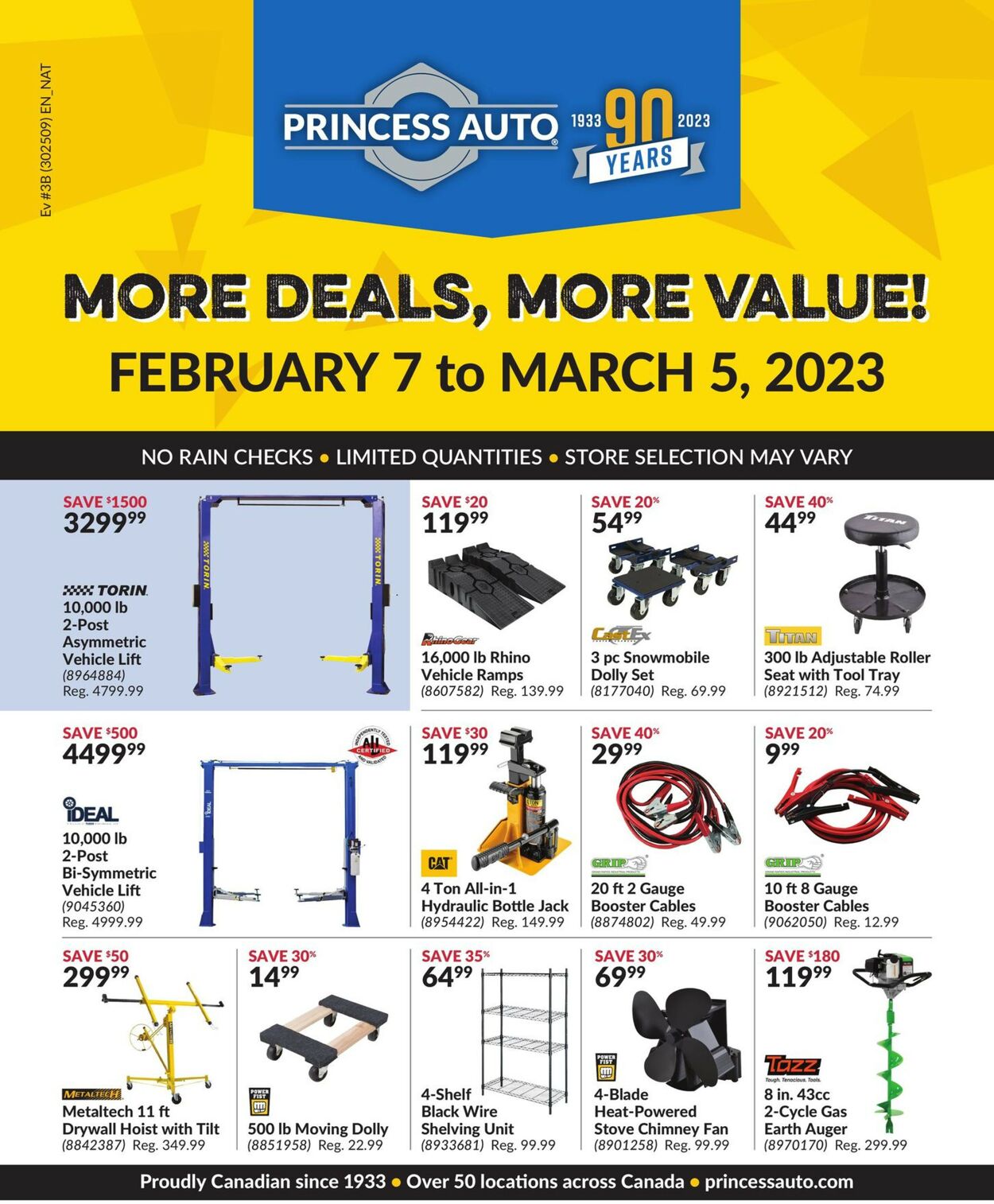 Princess Auto Flyer from 02/07/2023