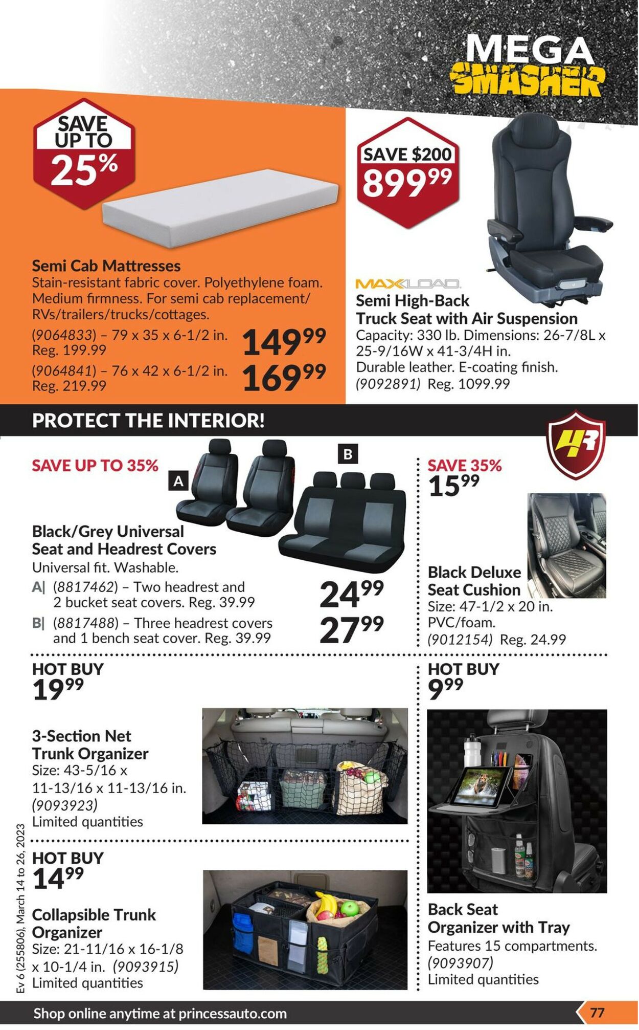 Princess Auto Flyer from 03/14/2023