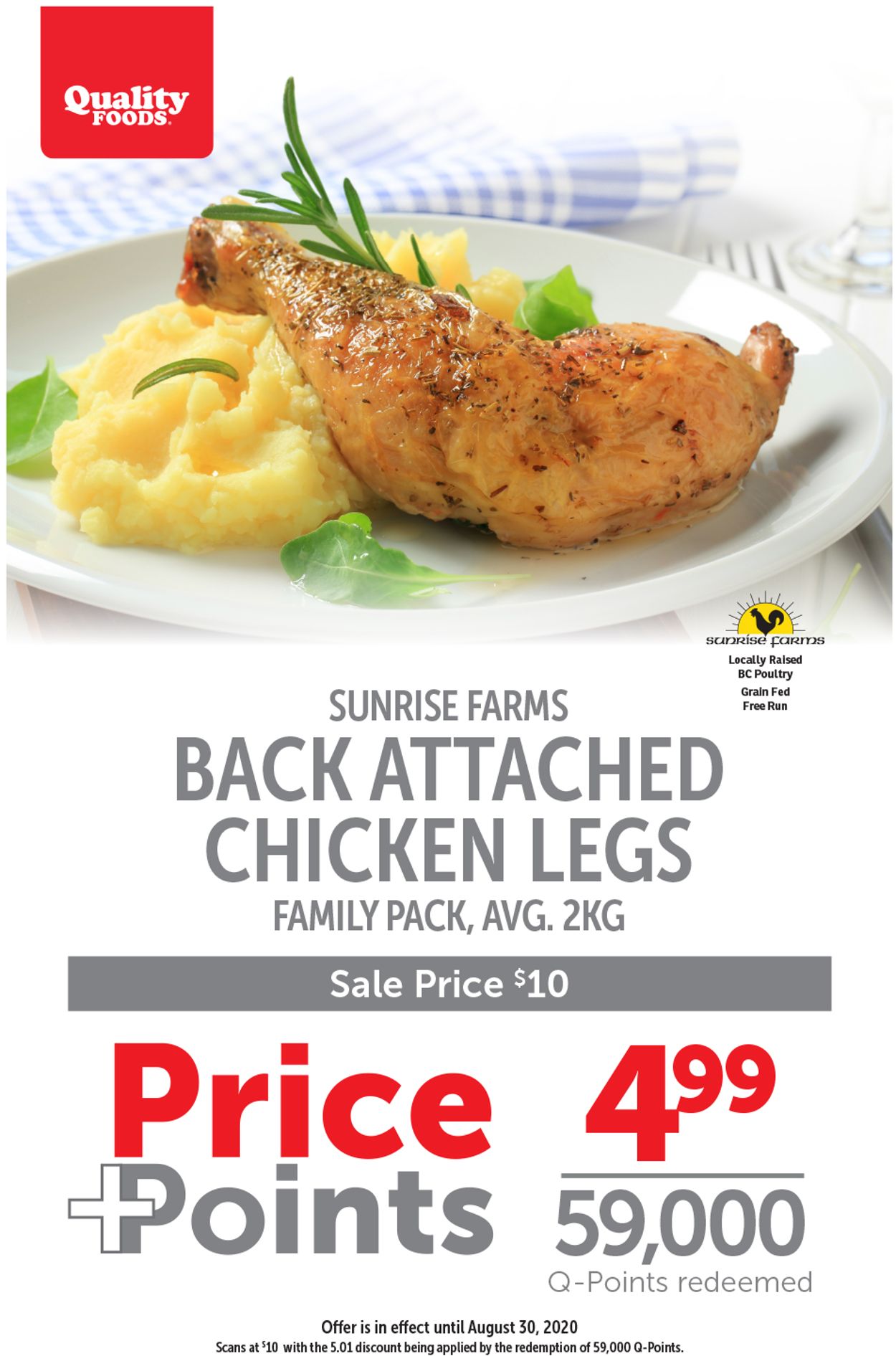 Quality Foods Flyer from 08/24/2020