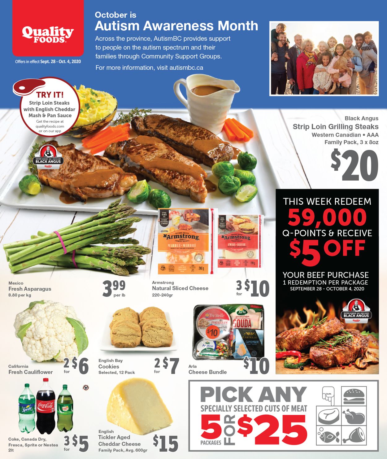 Quality Foods Flyer from 09/28/2020