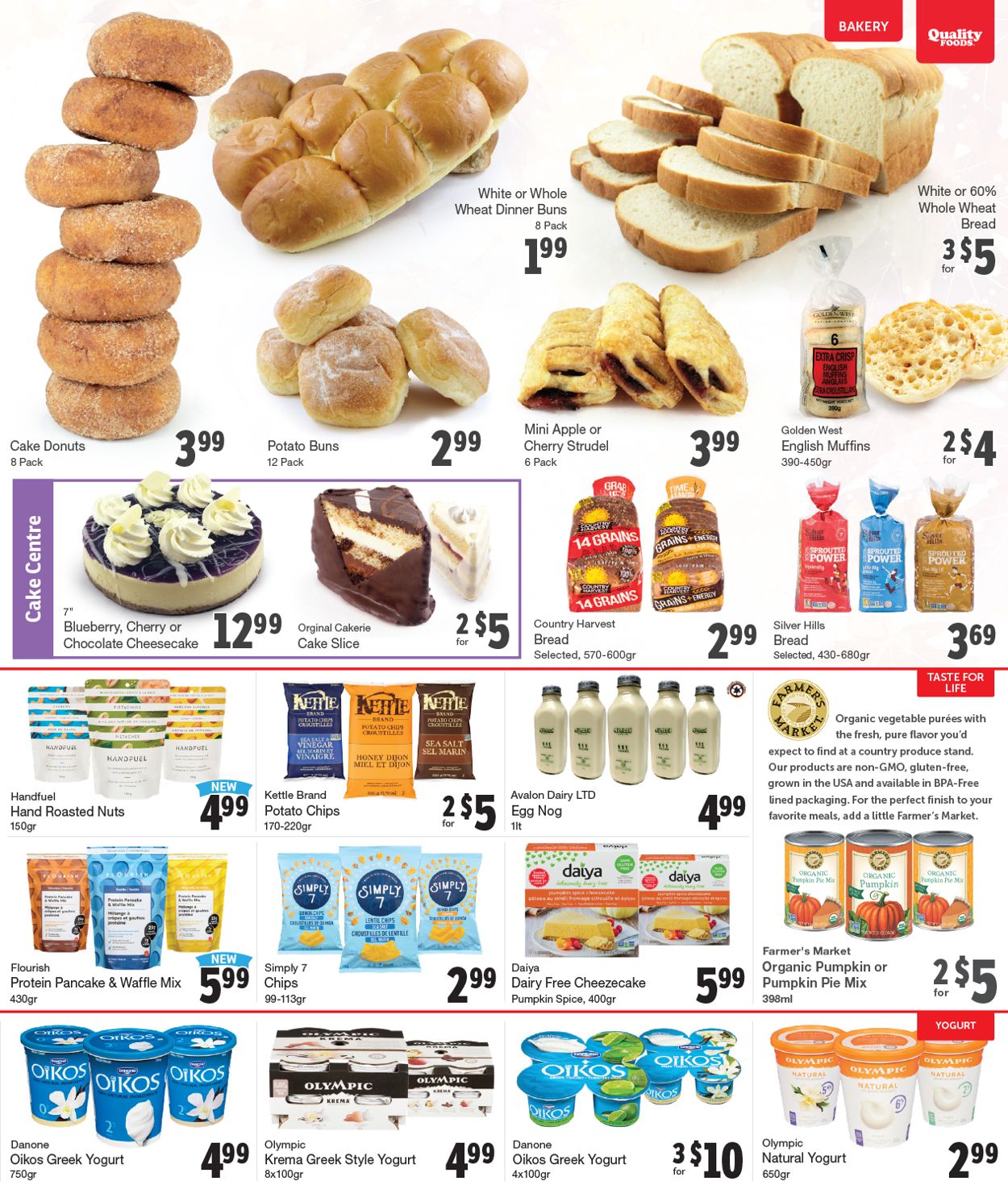 Quality Foods Flyer from 10/05/2020