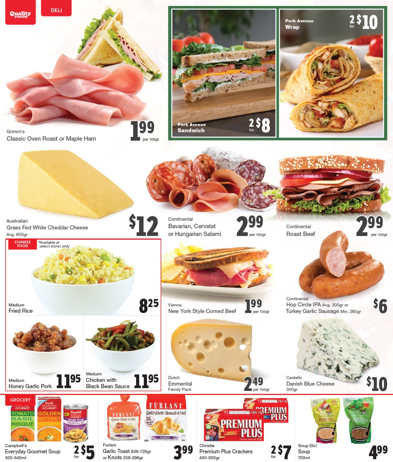 Quality Foods Flyer from 11/16/2020