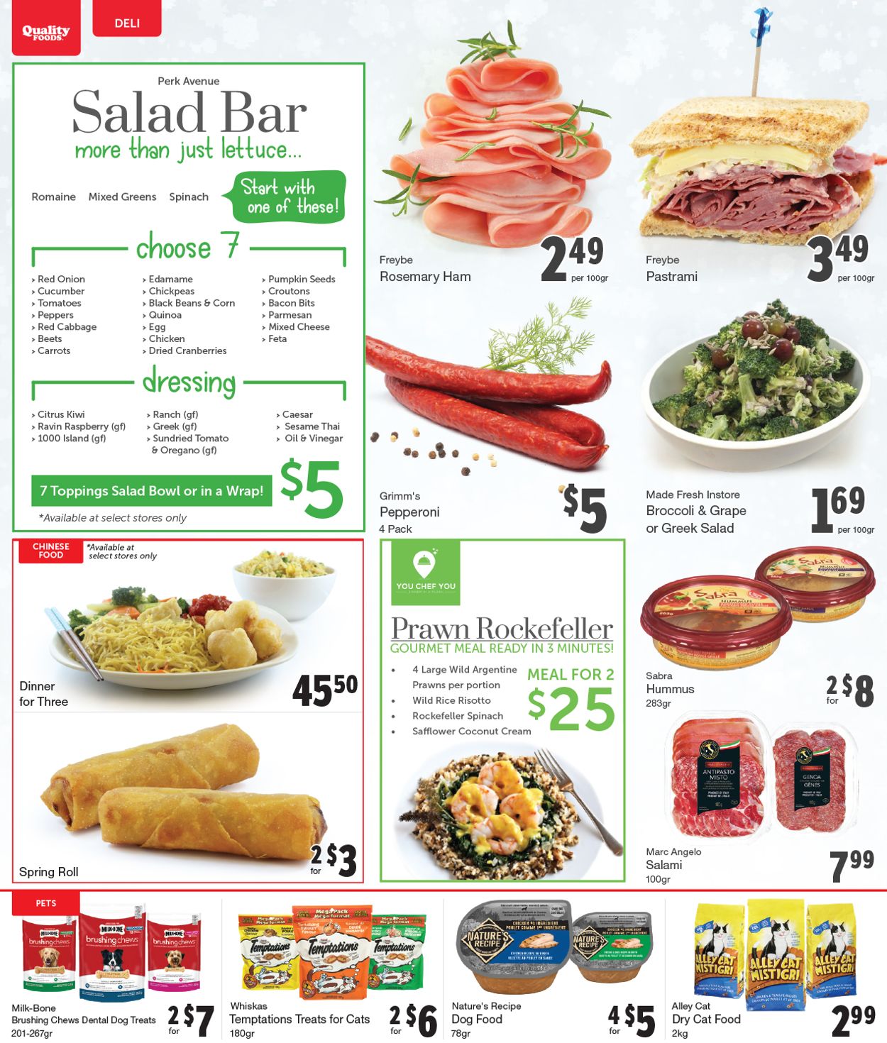 Quality Foods Flyer from 01/25/2021