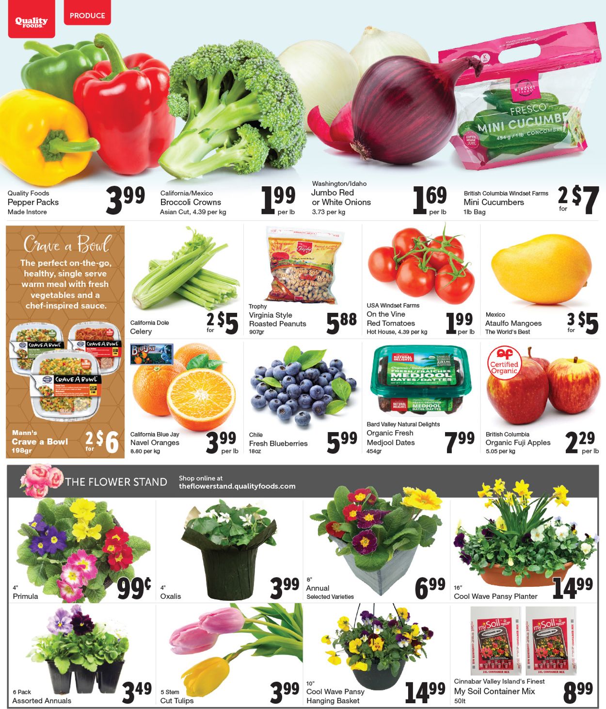 Quality Foods Flyer from 03/08/2021