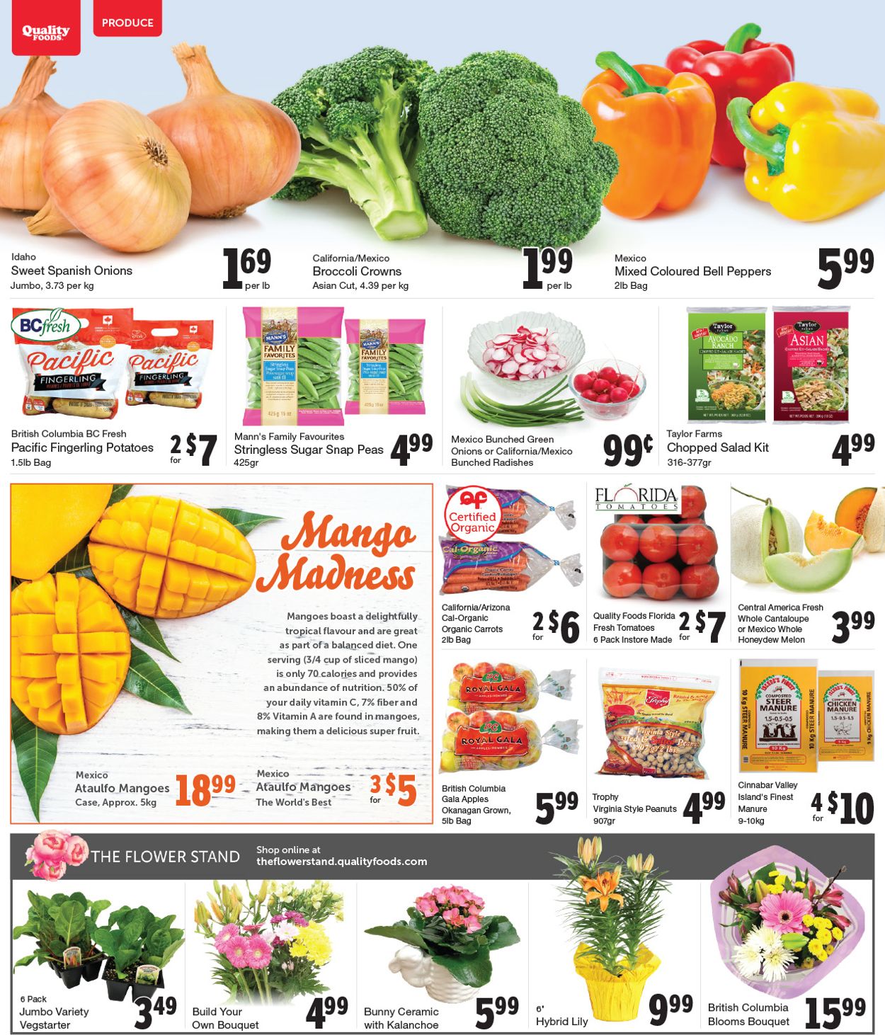 Quality Foods Flyer from 03/22/2021