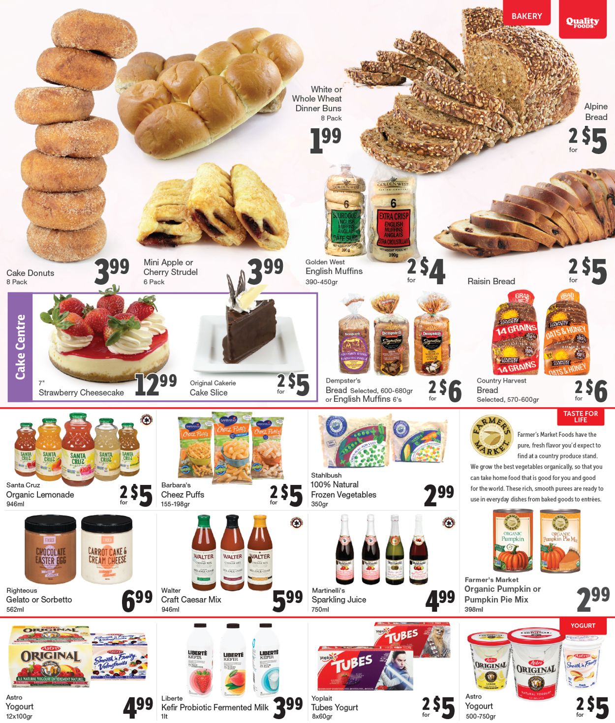 Quality Foods Flyer from 03/29/2021