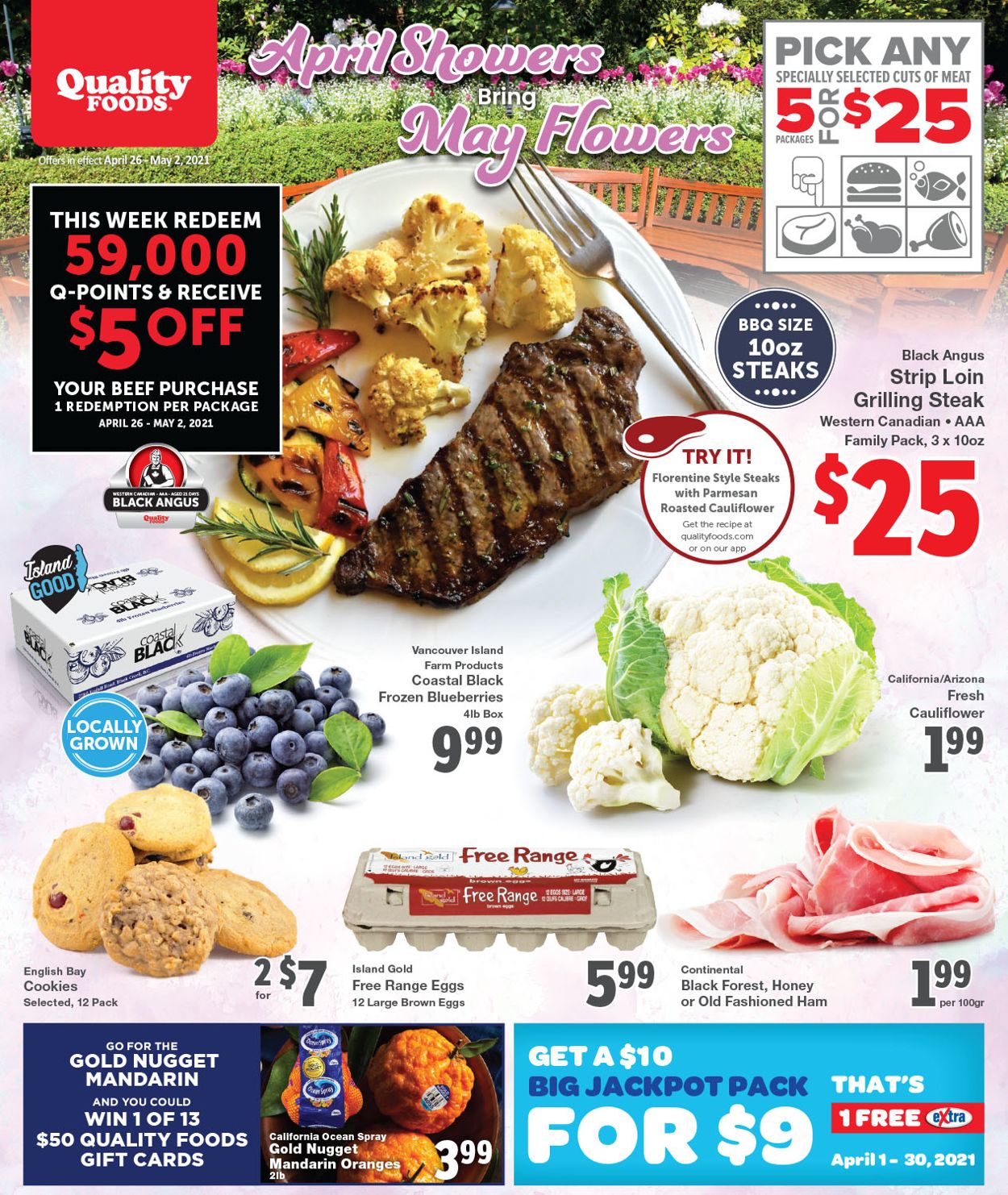 Quality Foods Flyer from 04/26/2021