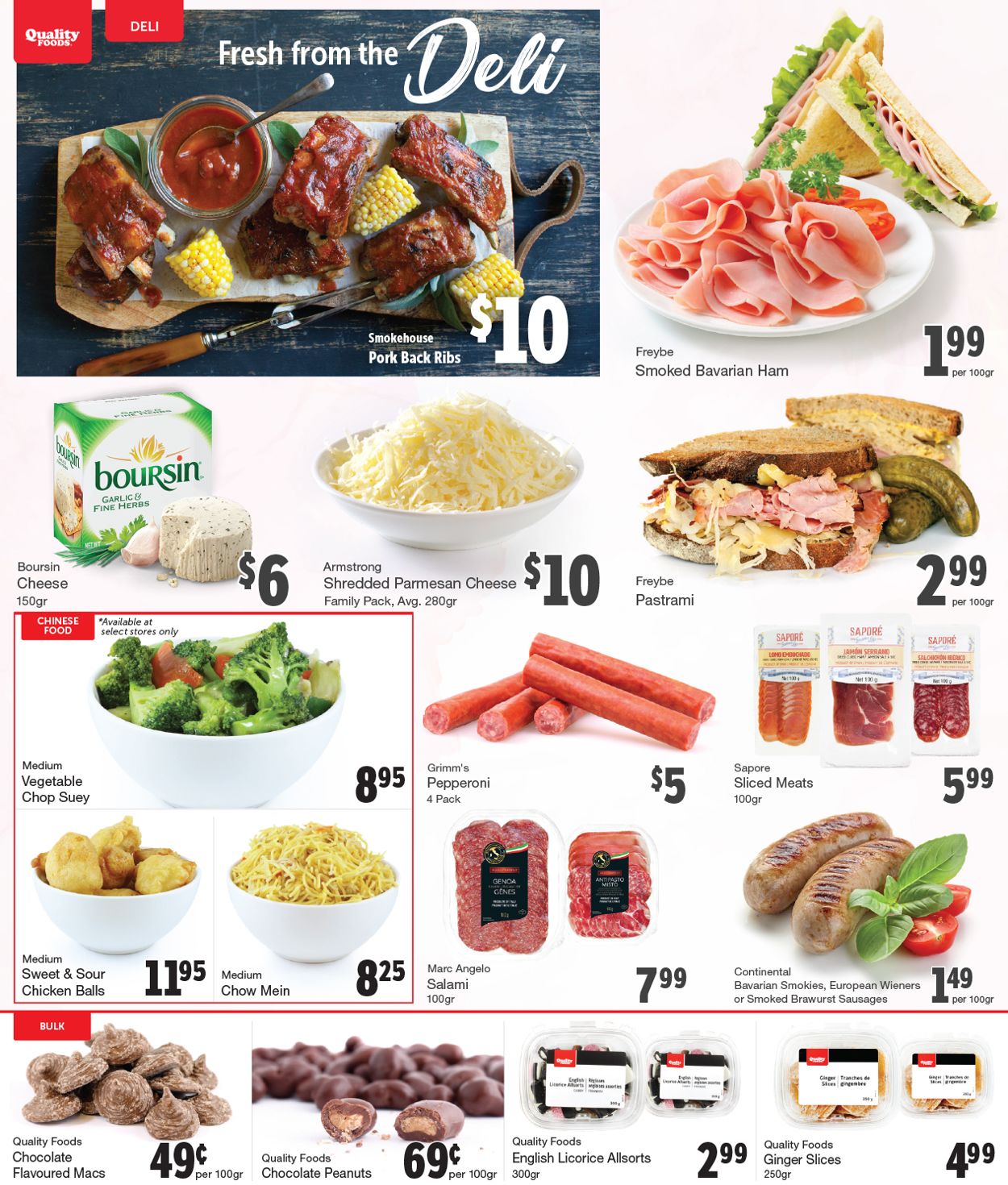 Quality Foods Flyer from 05/17/2021