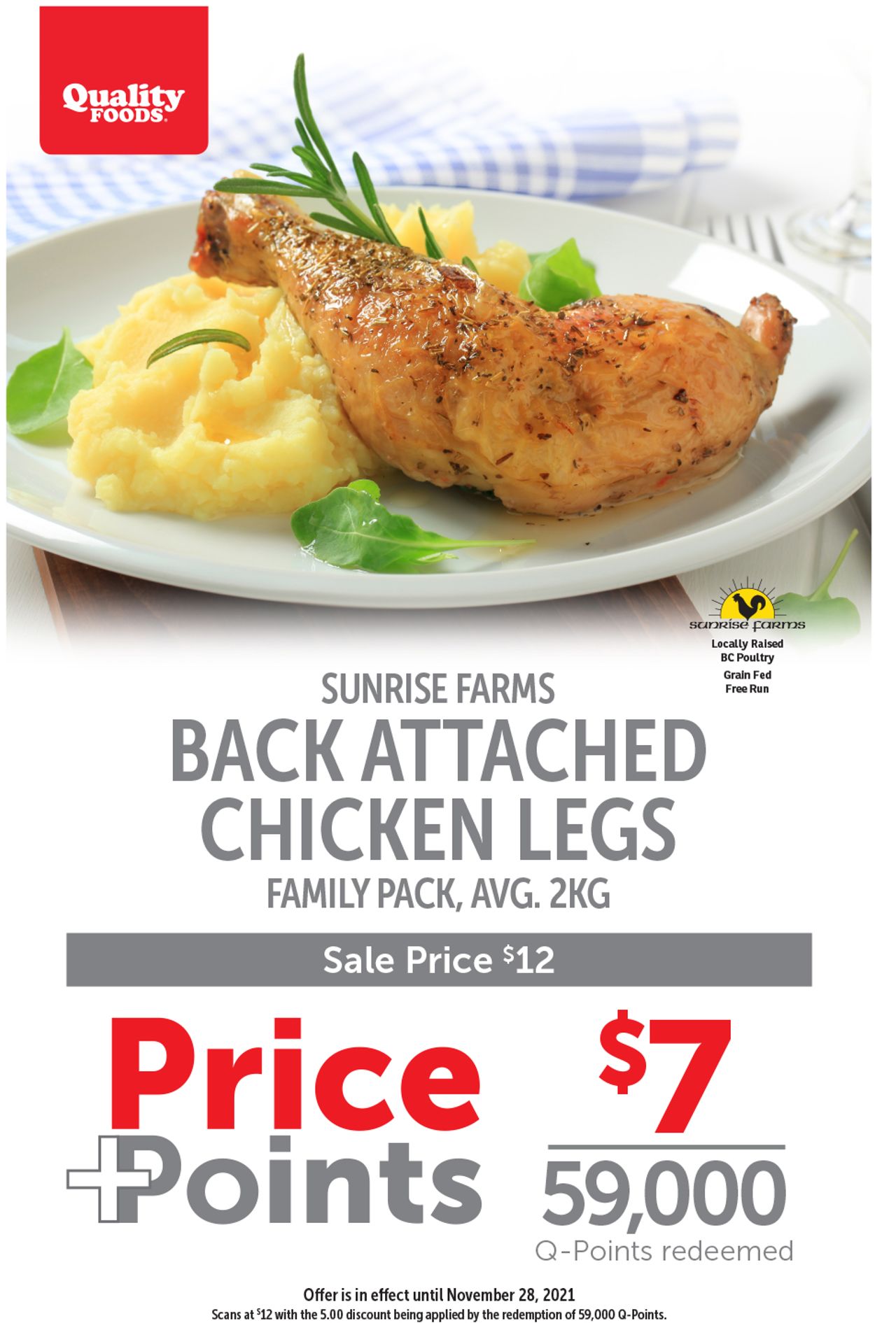 Quality Foods Flyer from 11/22/2021