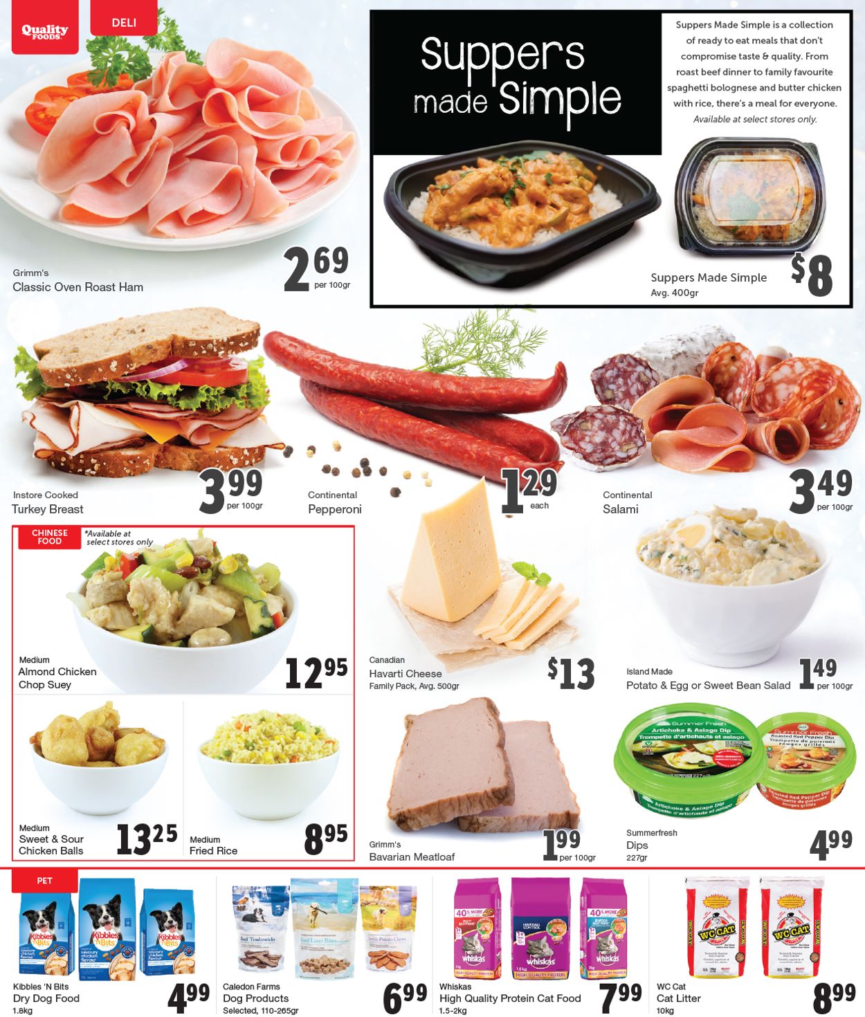 Quality Foods Flyer from 03/07/2022