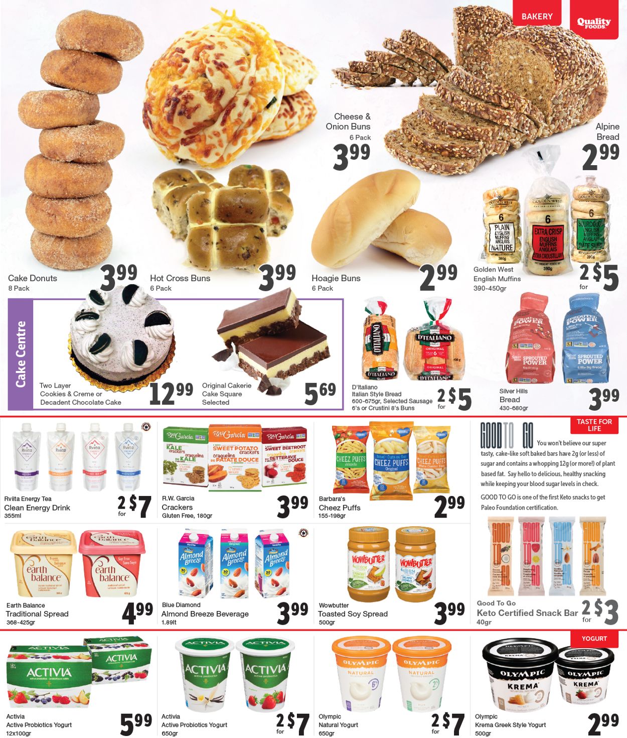 Quality Foods Flyer from 03/21/2022