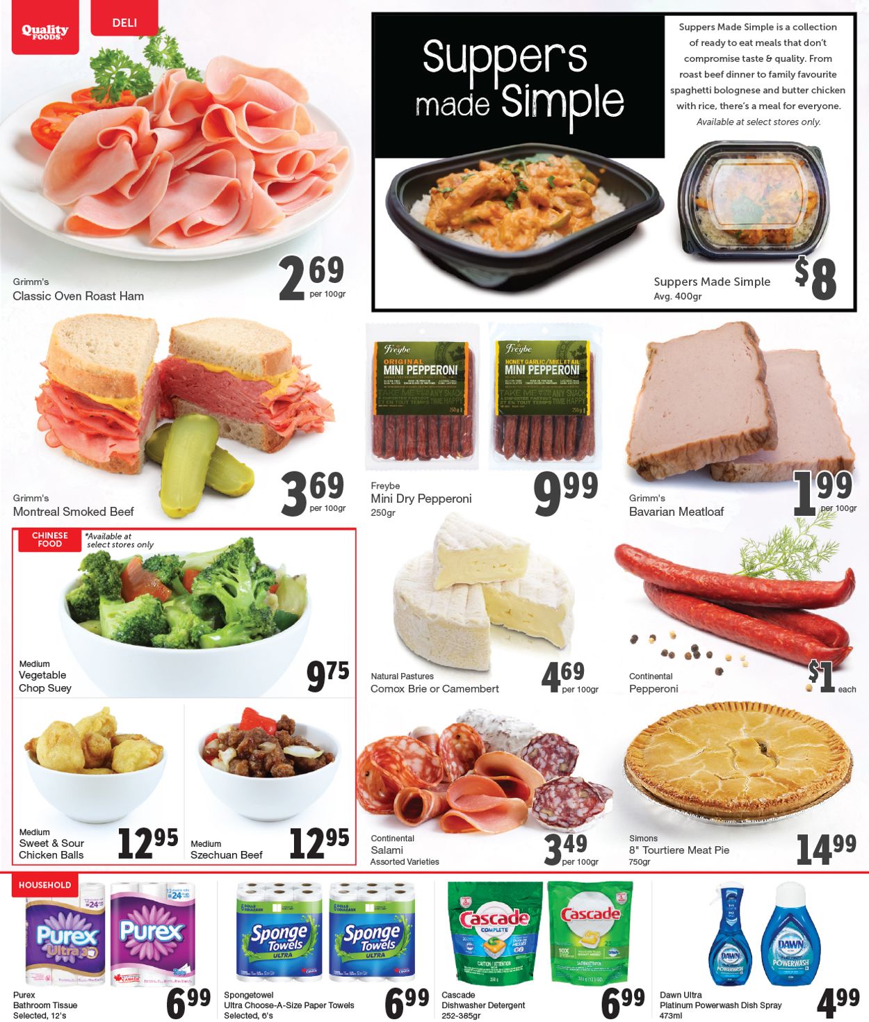 Quality Foods Flyer from 04/04/2022