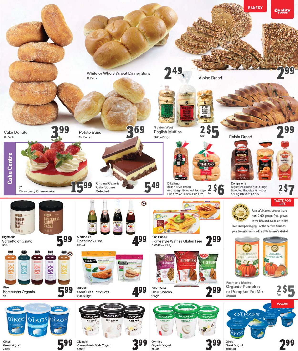 Quality Foods Flyer from 04/11/2022