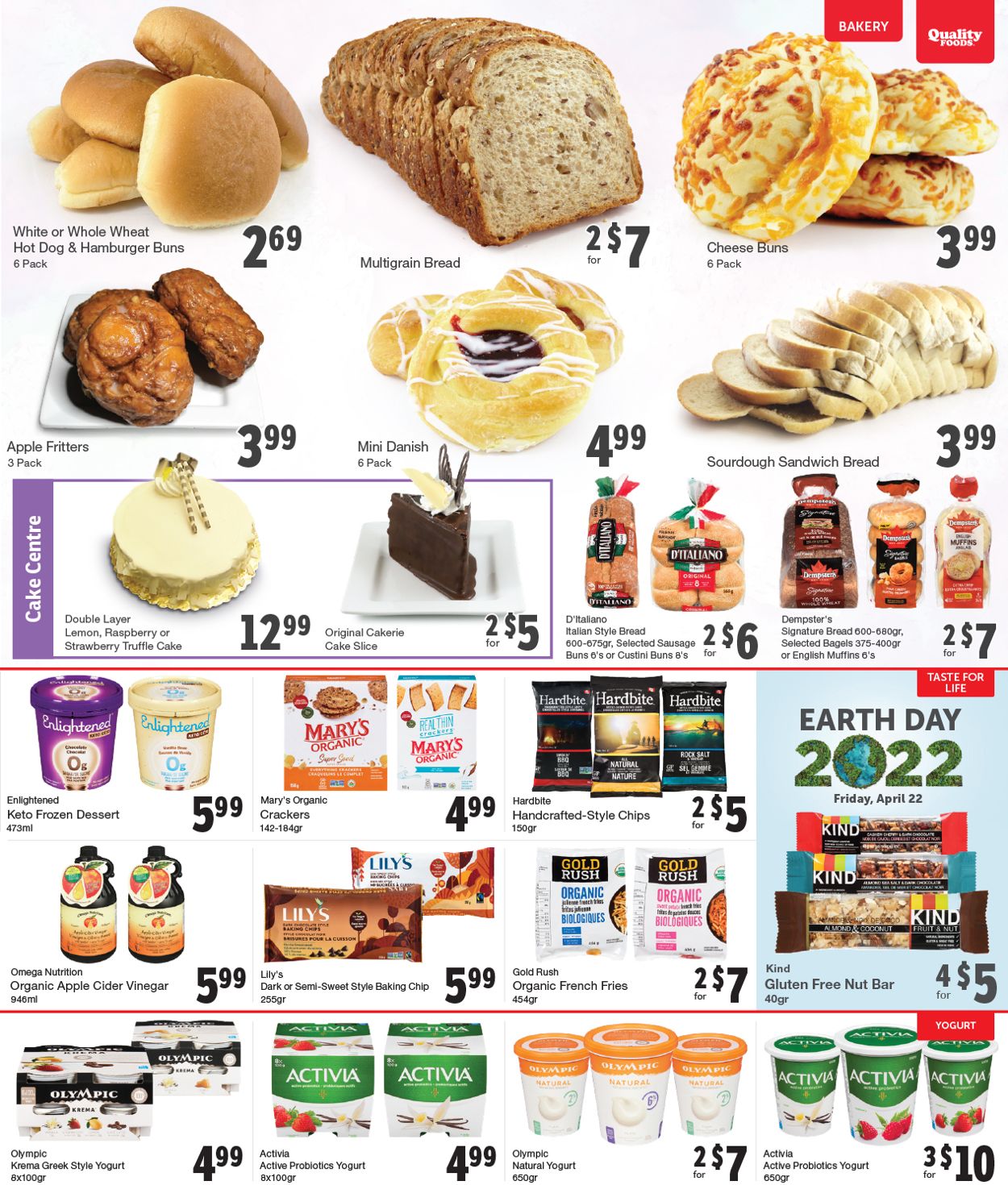 Quality Foods Flyer from 04/18/2022