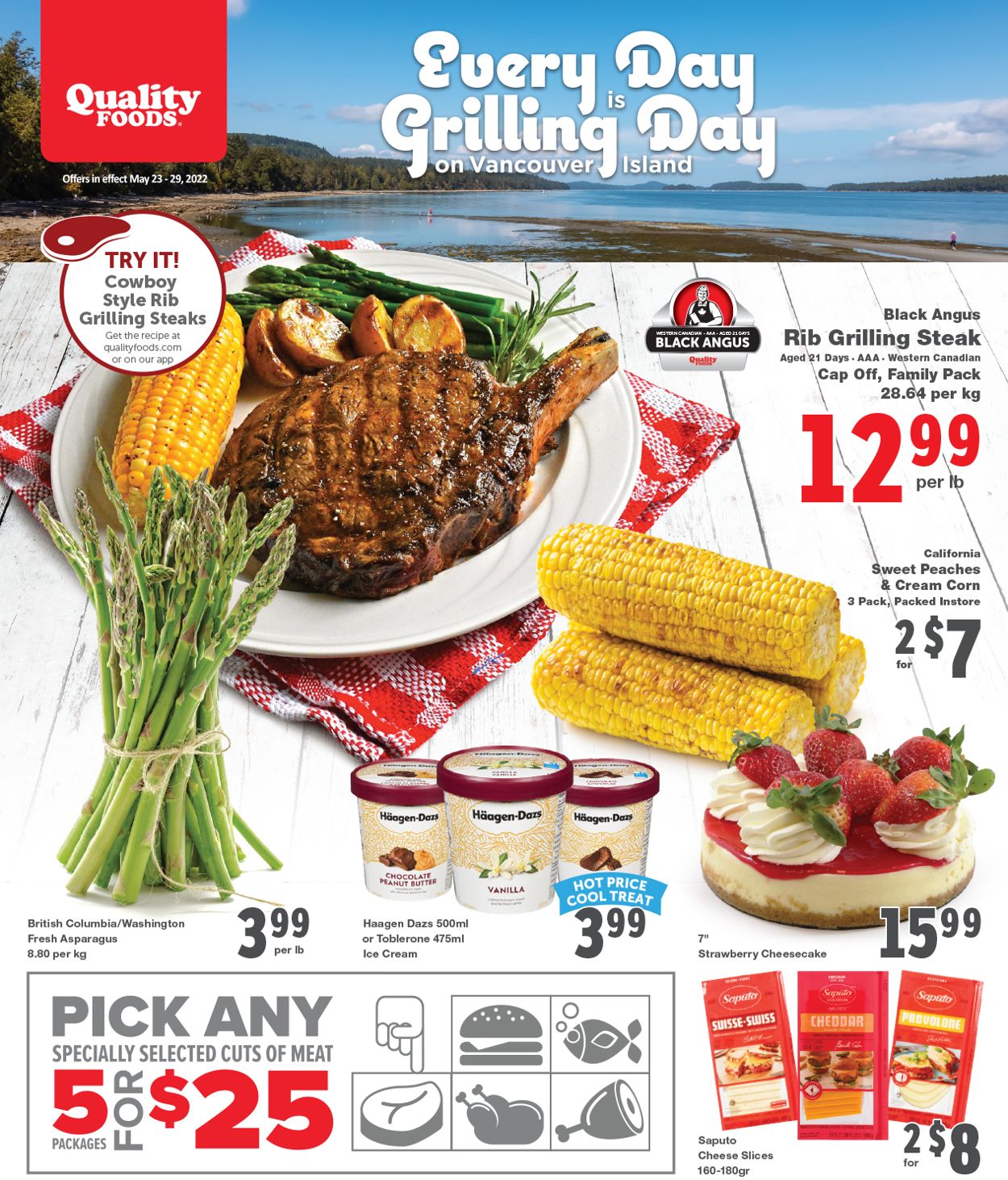 Quality Foods Flyer from 05/23/2022
