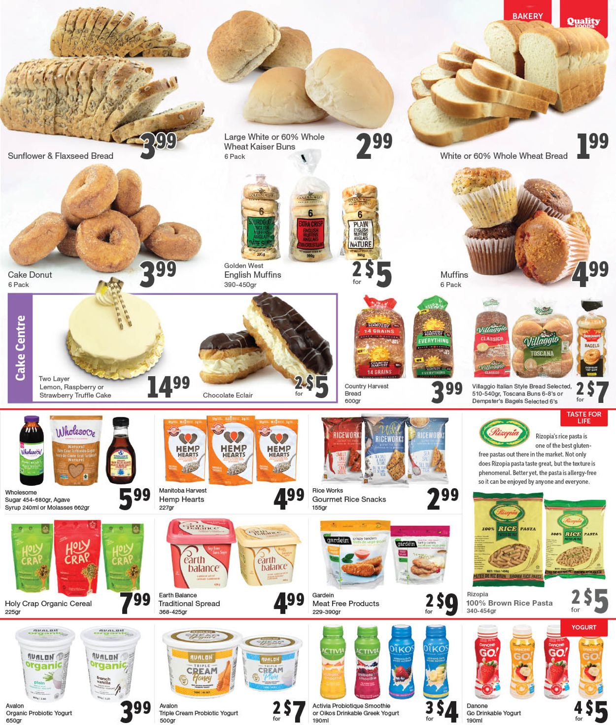 Quality Foods Flyer from 07/18/2022