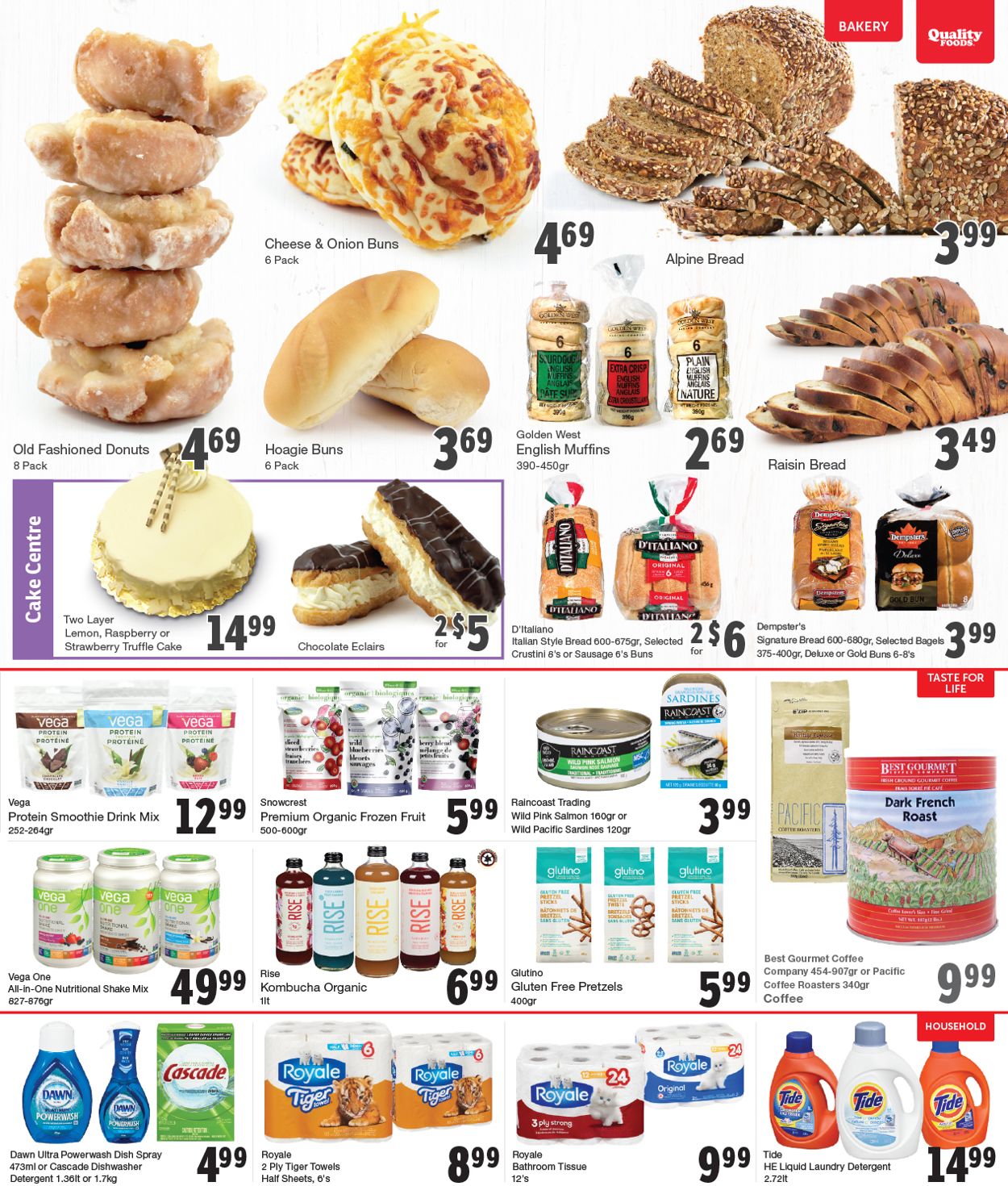 Quality Foods Flyer from 08/08/2022