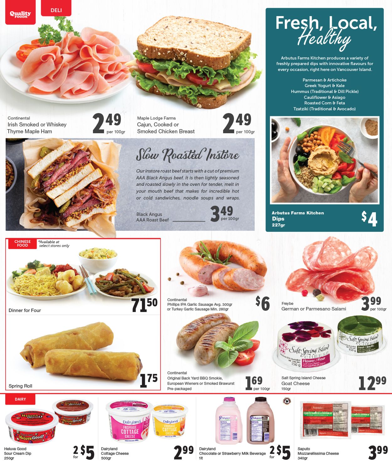Quality Foods Flyer from 08/29/2022