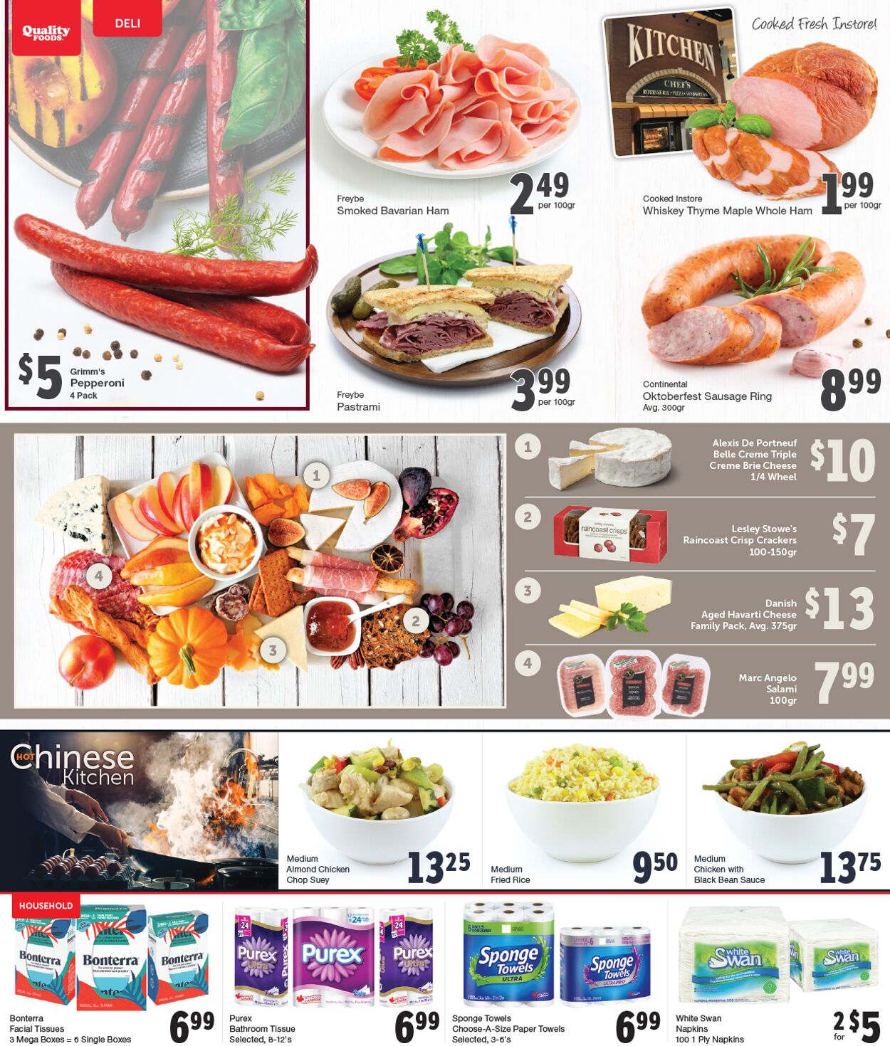 Quality Foods Flyer from 10/03/2022