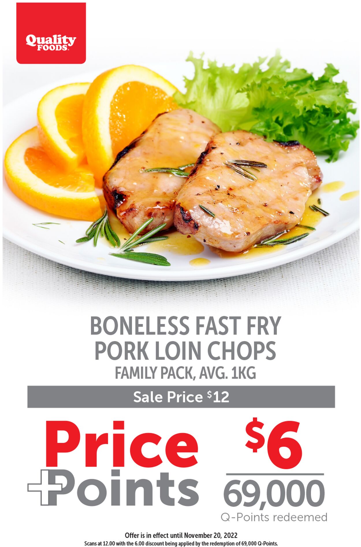 Quality Foods Flyer from 11/14/2022