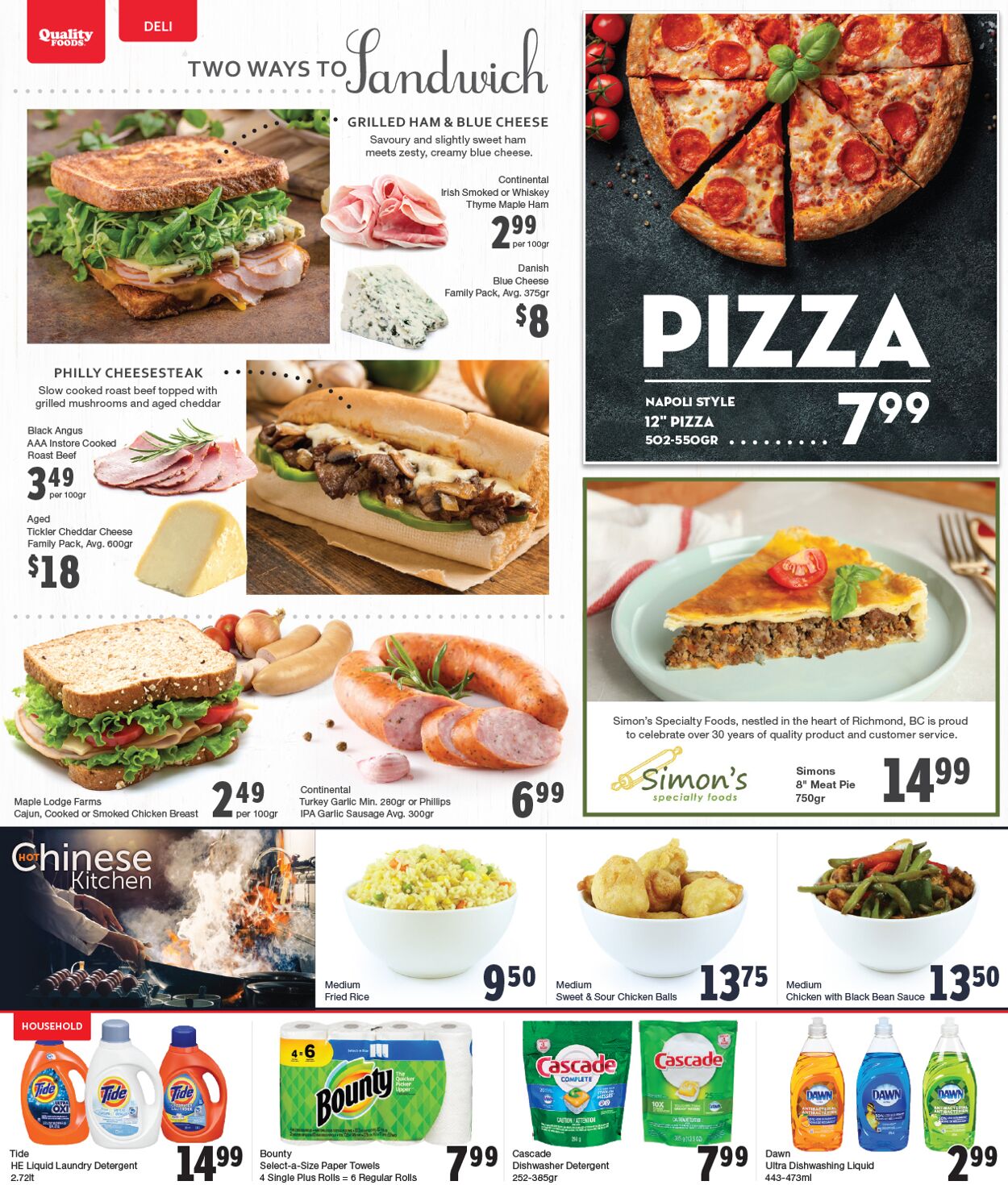 Quality Foods Flyer from 11/21/2022