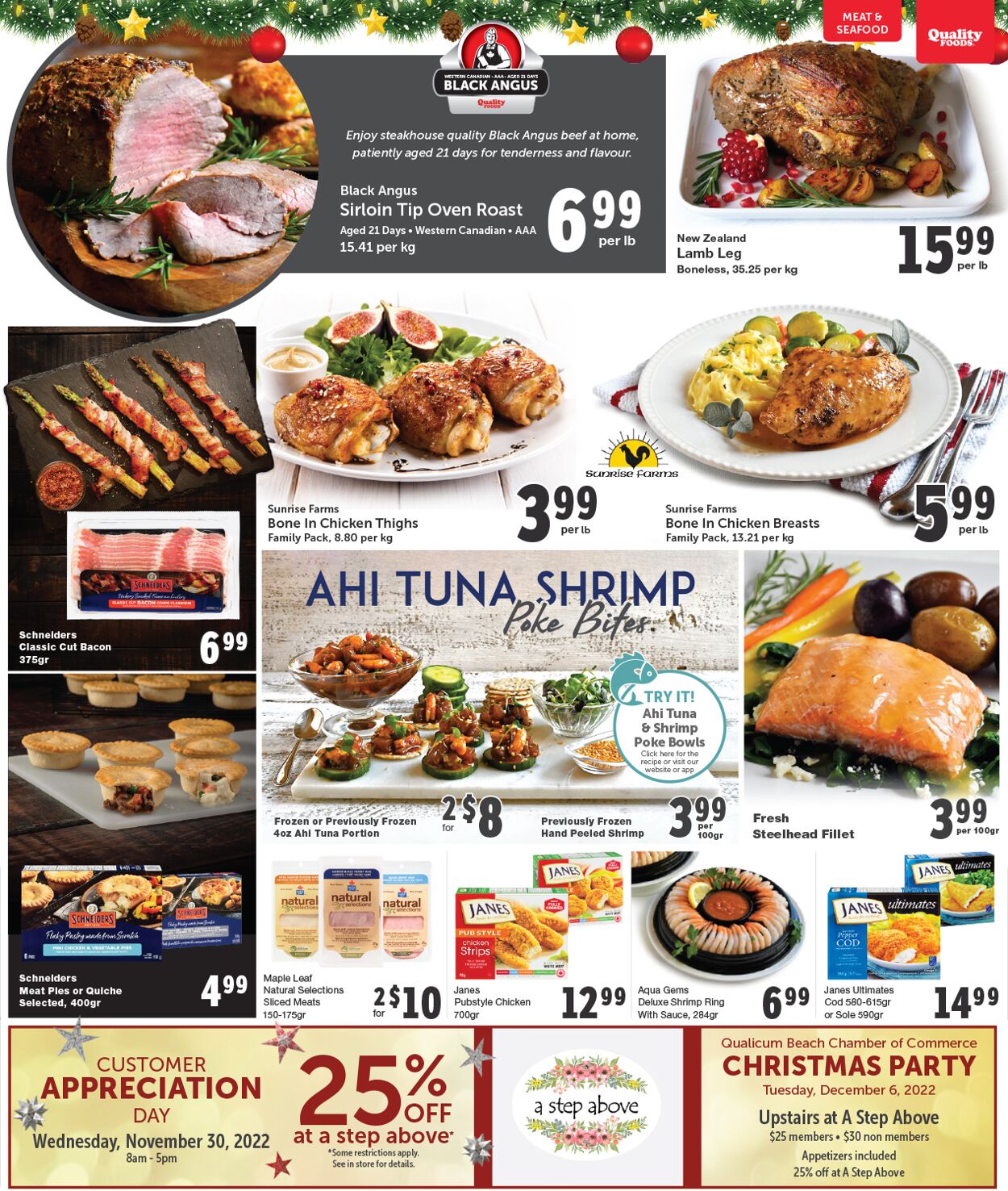 Quality Foods Flyer from 11/28/2022