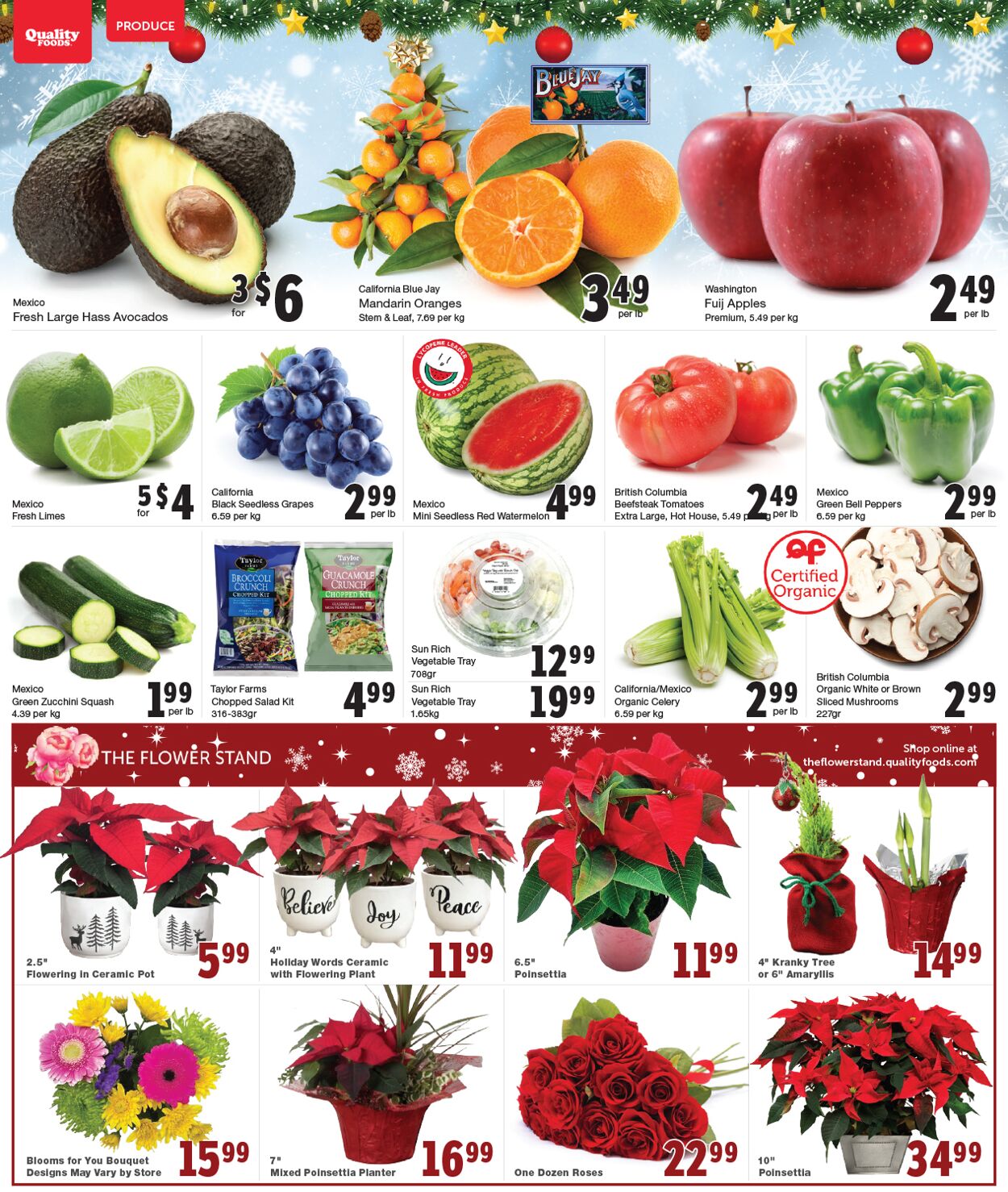 Quality Foods Flyer from 12/05/2022