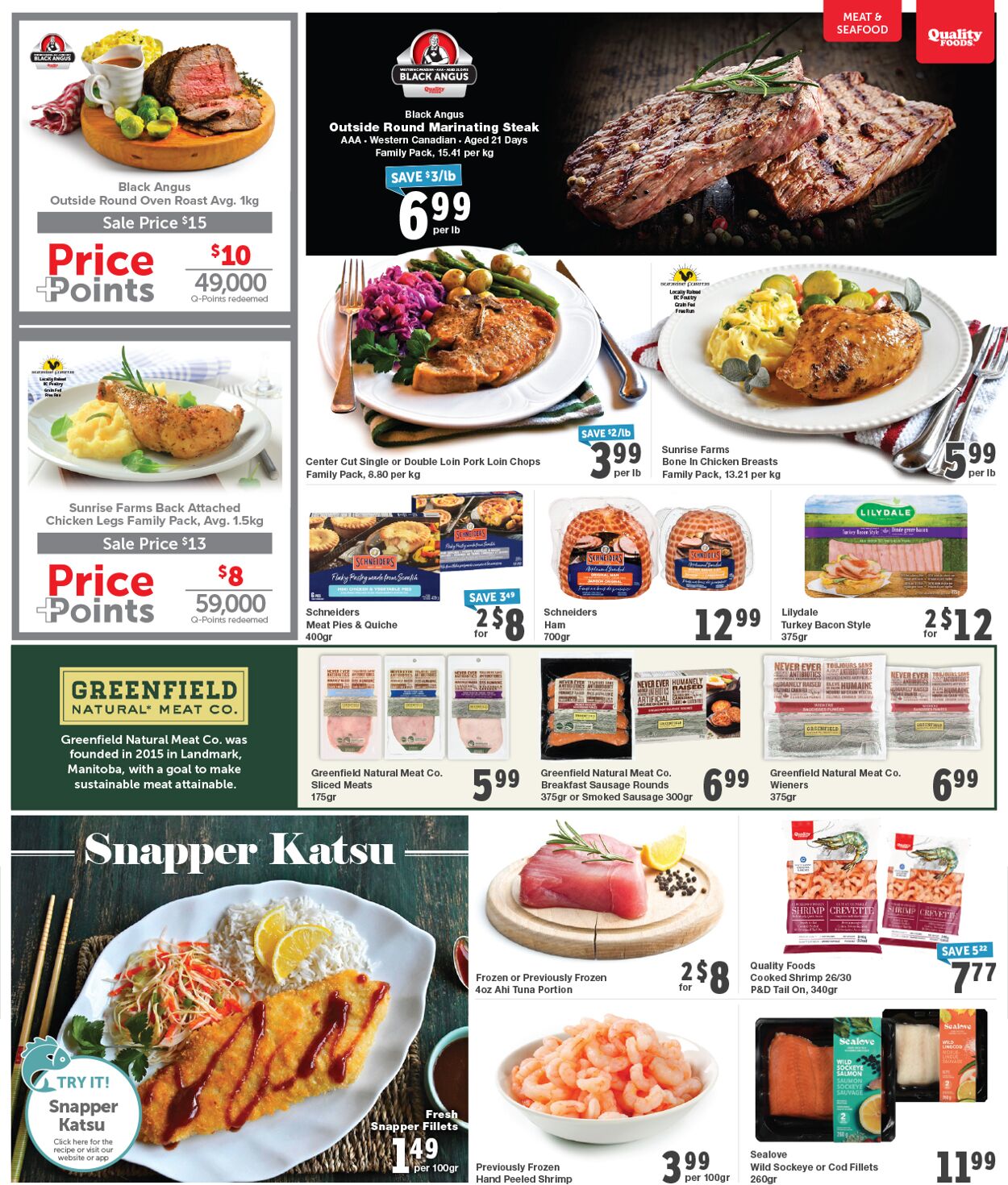 Quality Foods Flyer from 01/09/2023