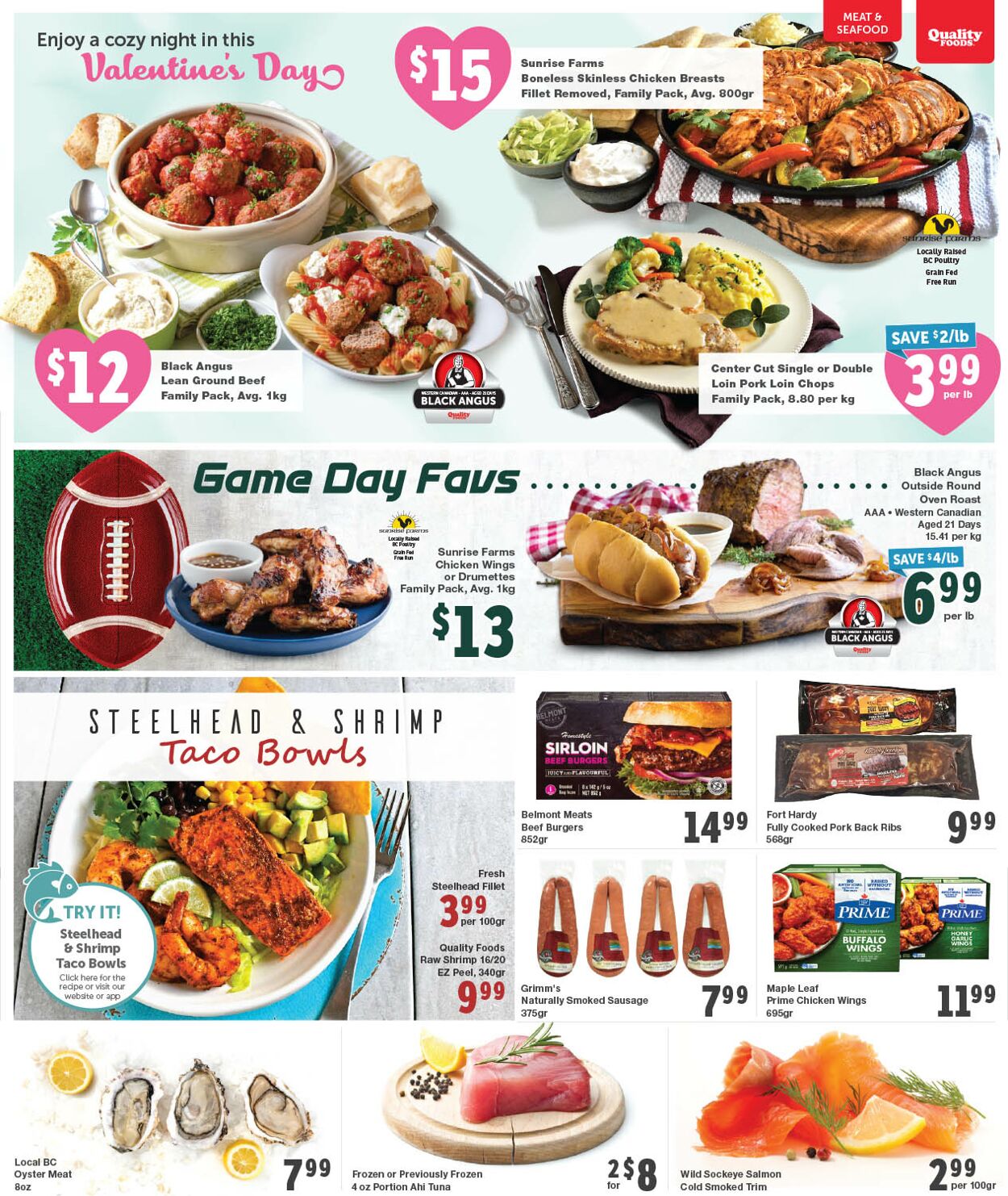Quality Foods Flyer from 02/06/2023