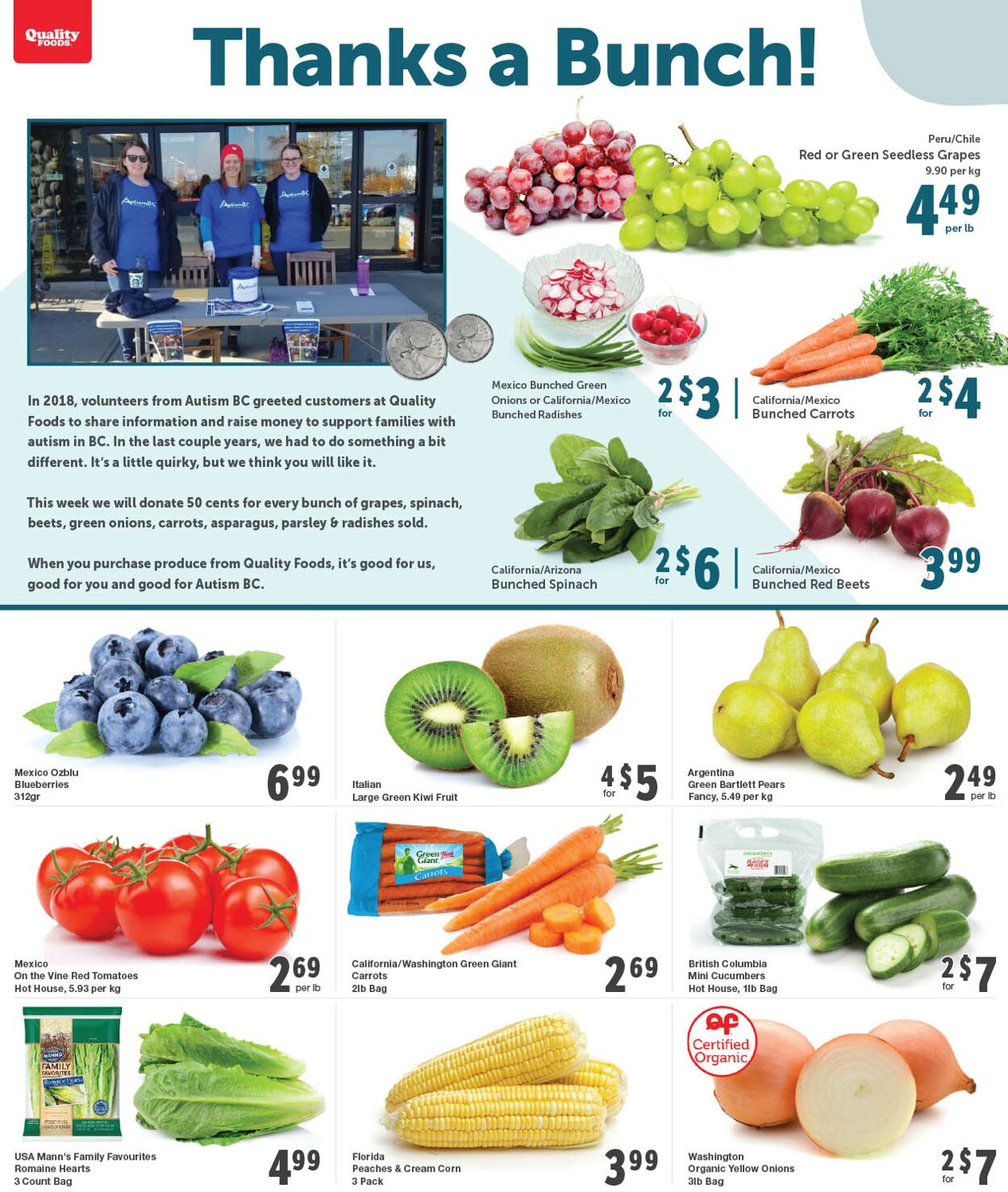 Quality Foods Flyer from 04/10/2023