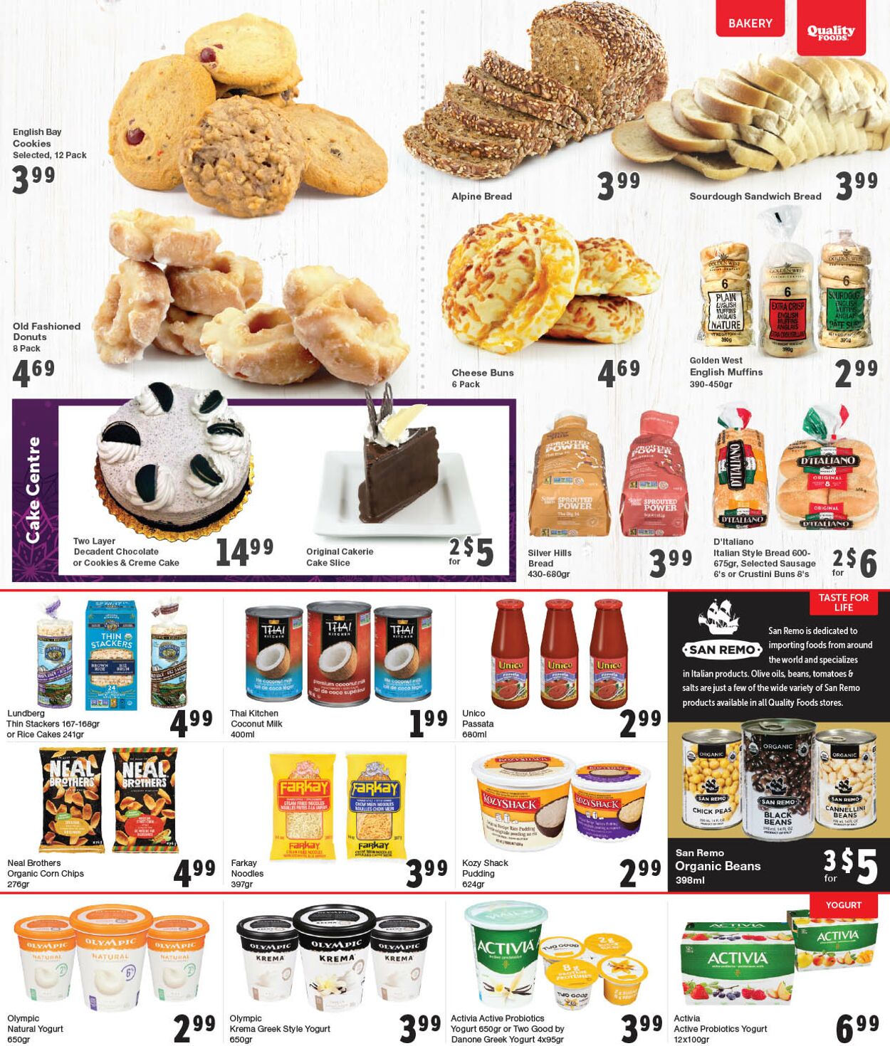 Quality Foods Flyer from 05/22/2023