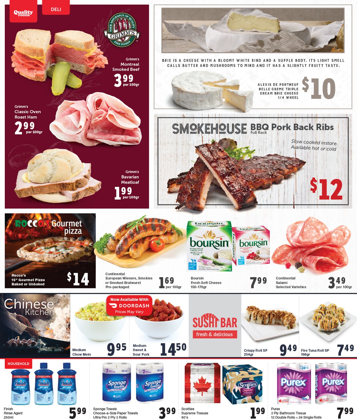 Quality Foods Flyer from 09/18/2023
