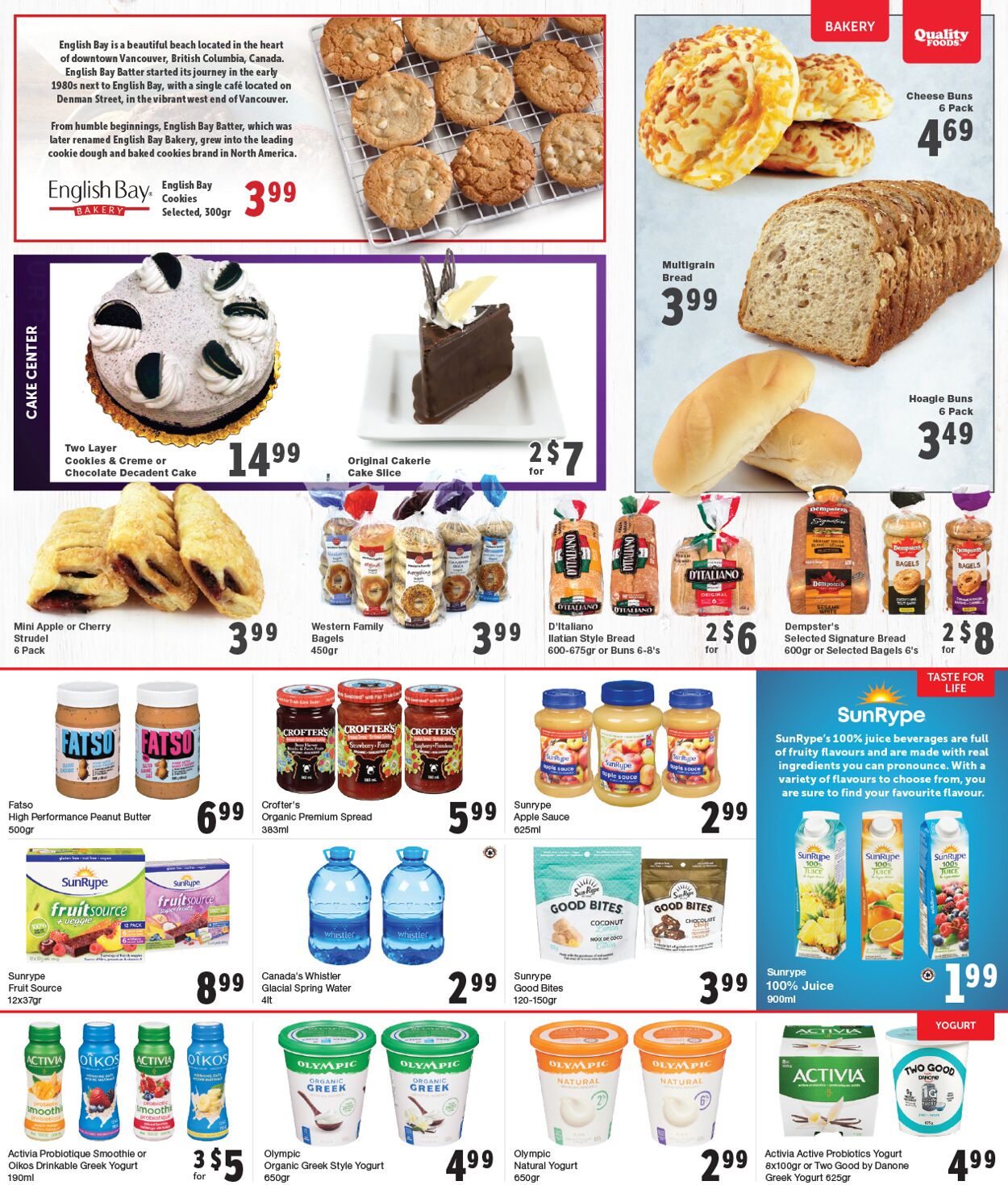 Quality Foods Flyer from 09/18/2023