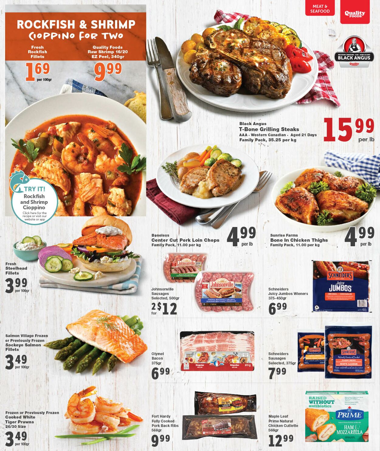Quality Foods Flyer from 10/09/2023