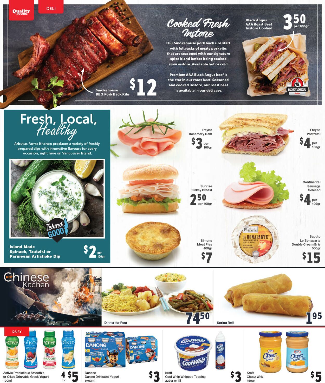 Quality Foods Flyer from 10/30/2023