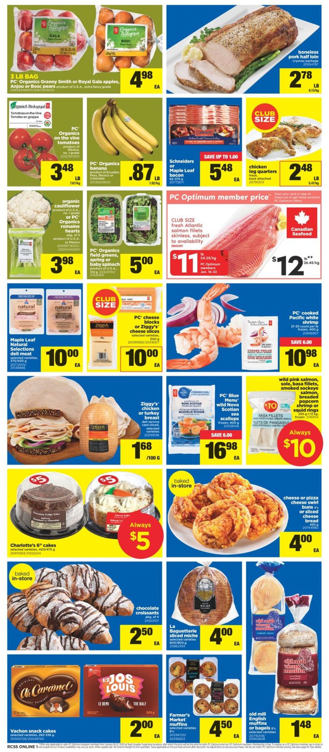 Real Canadian Superstore Flyer from 01/16/2020