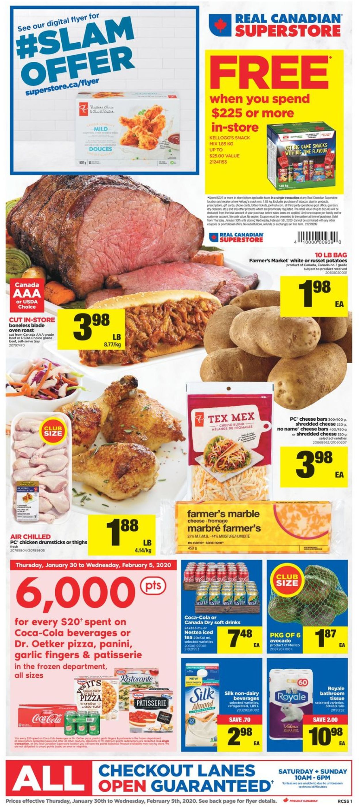 Real Canadian Superstore Flyer from 01/30/2020