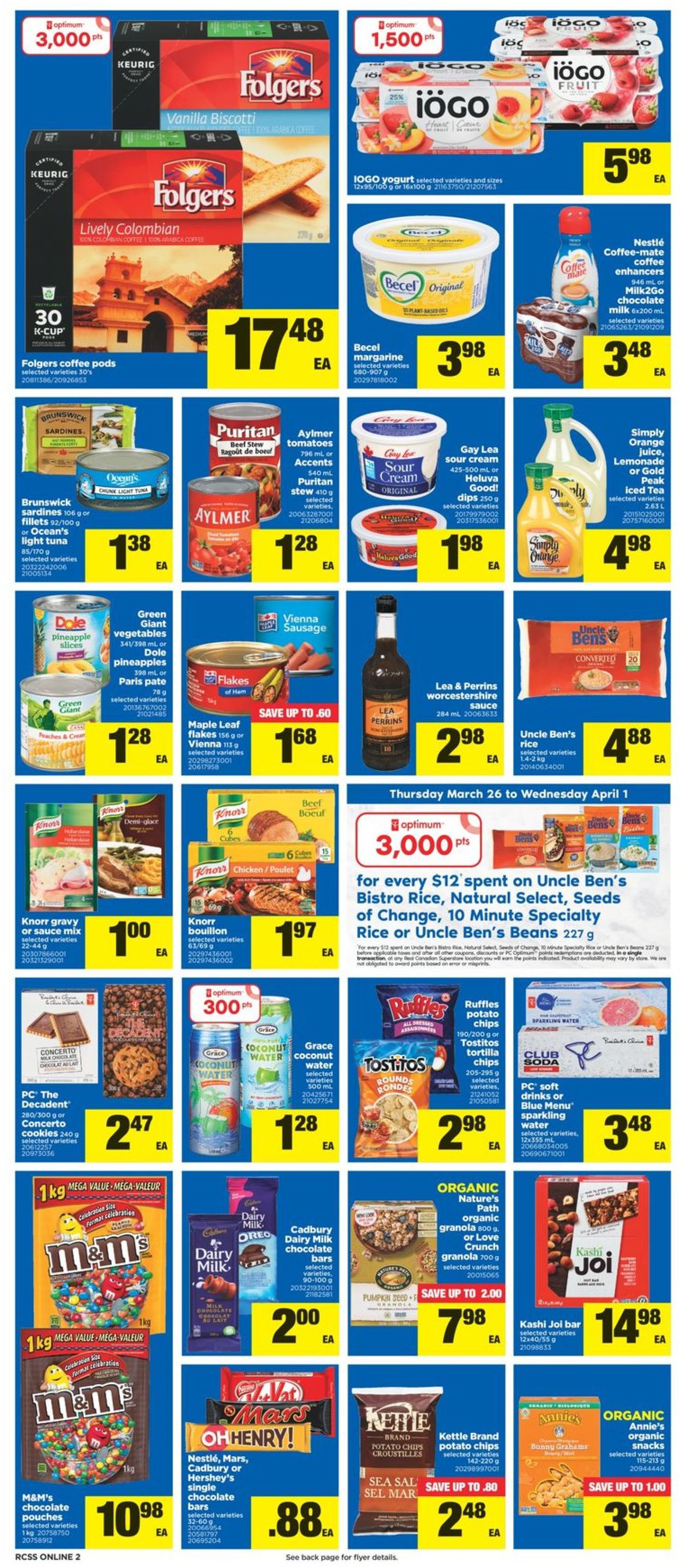 Real Canadian Superstore Flyer from 03/26/2020