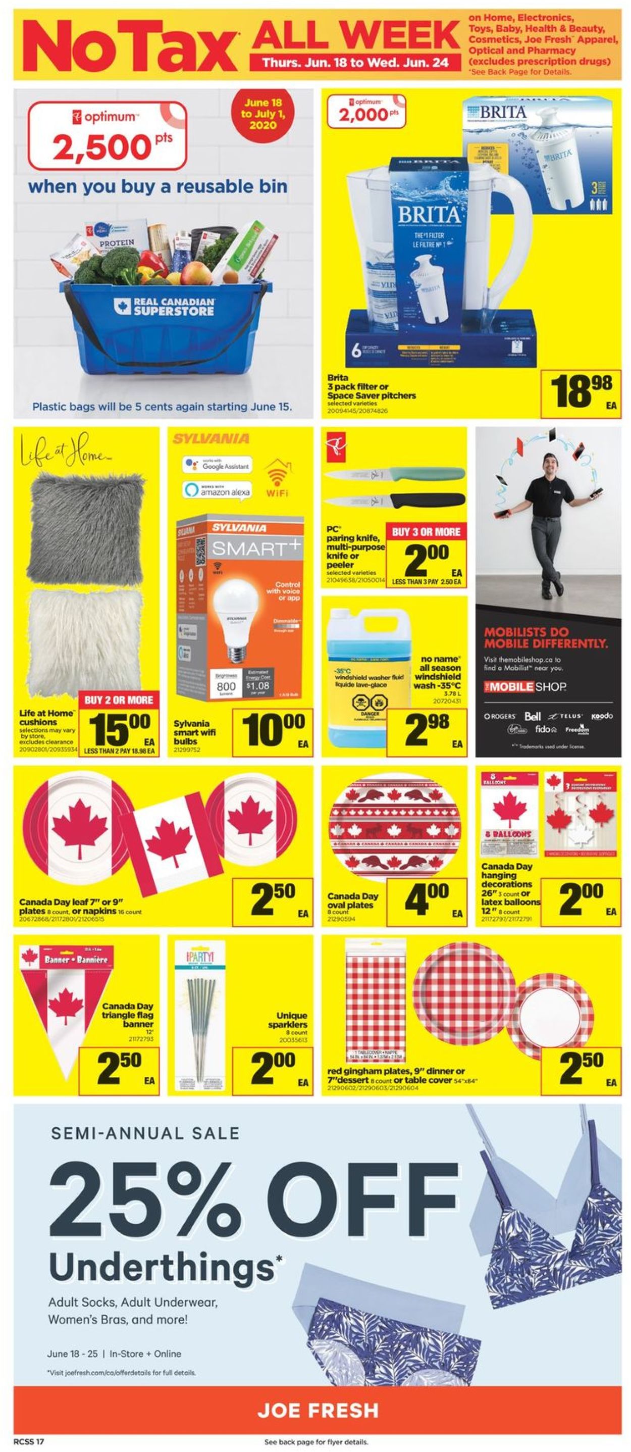 Real Canadian Superstore Flyer from 06/18/2020