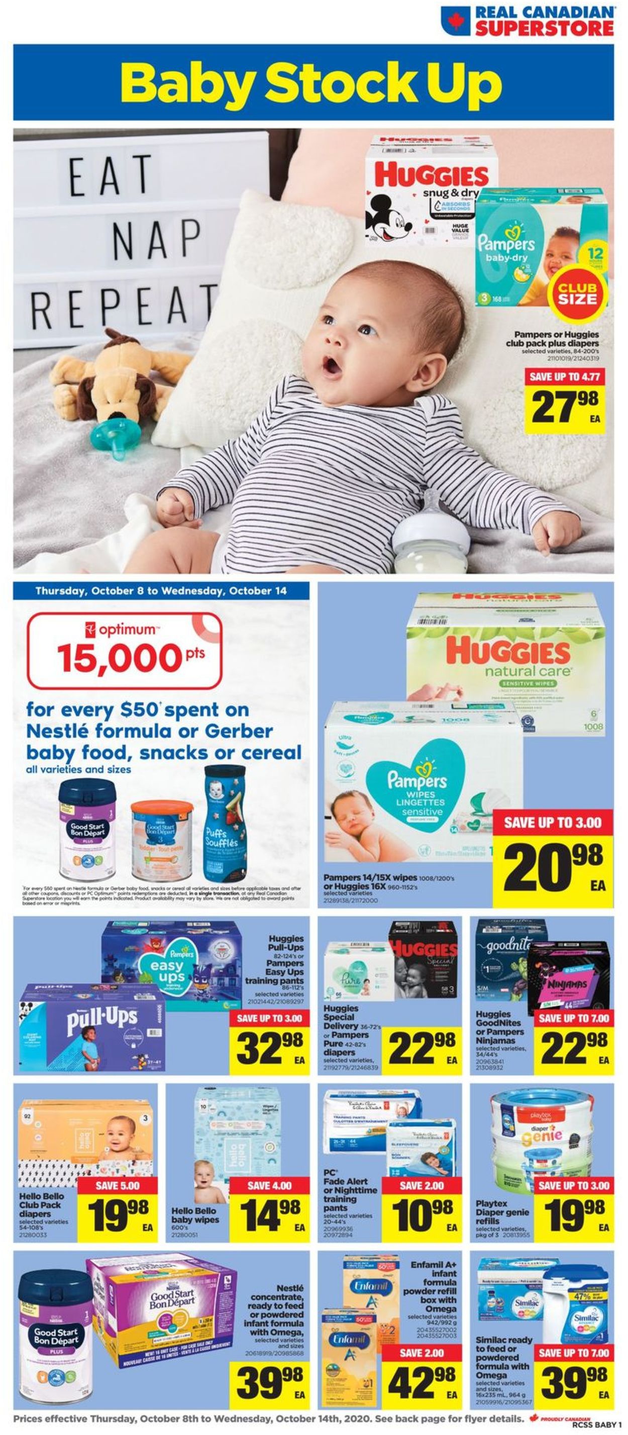 Real Canadian Superstore Flyer from 10/08/2020