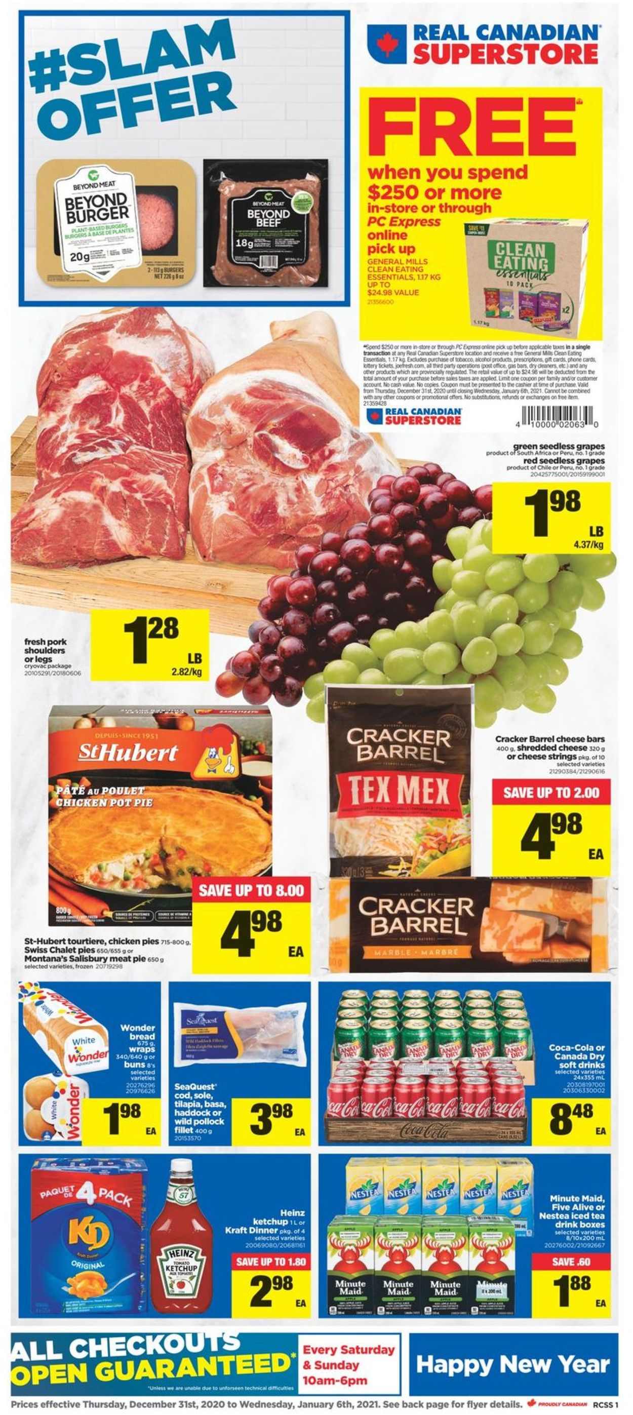 Real Canadian Superstore Flyer from 12/31/2020