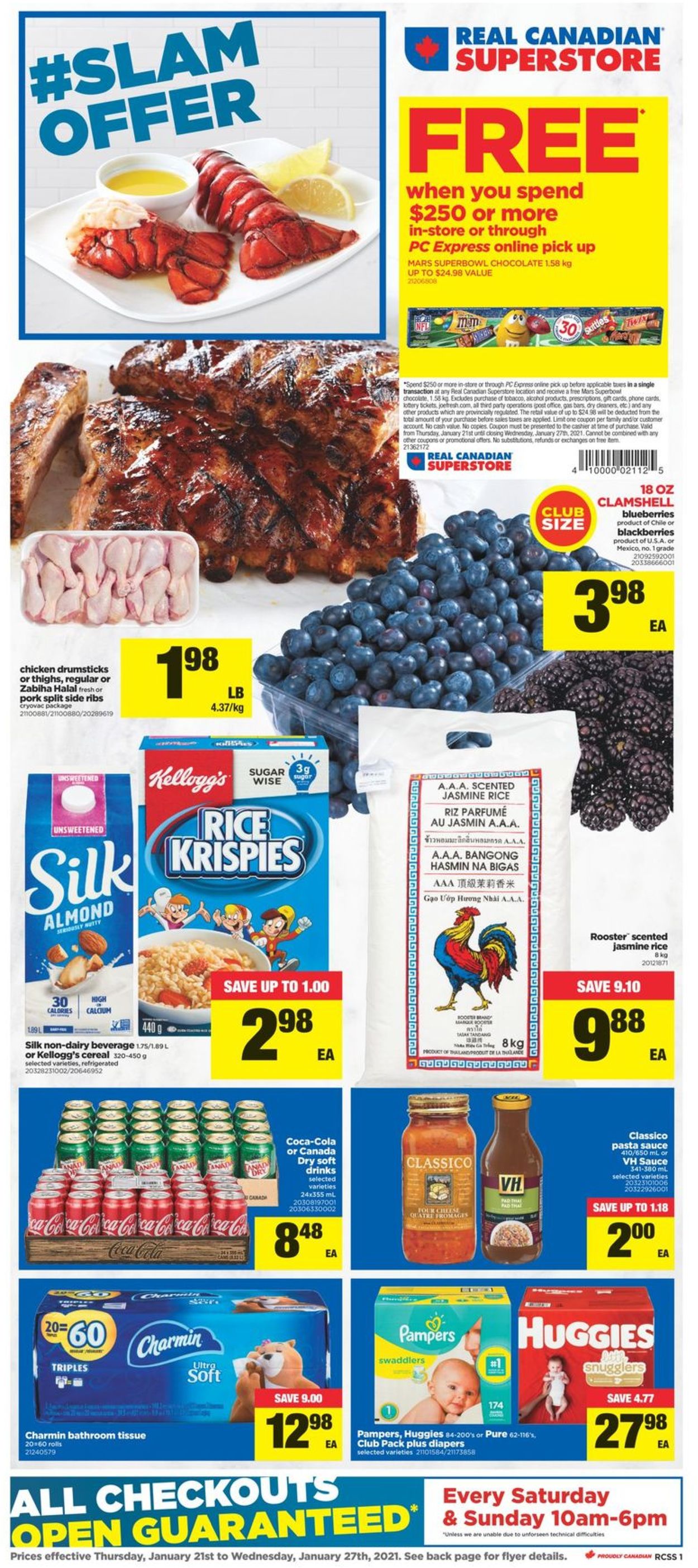 Real Canadian Superstore Flyer from 01/21/2021